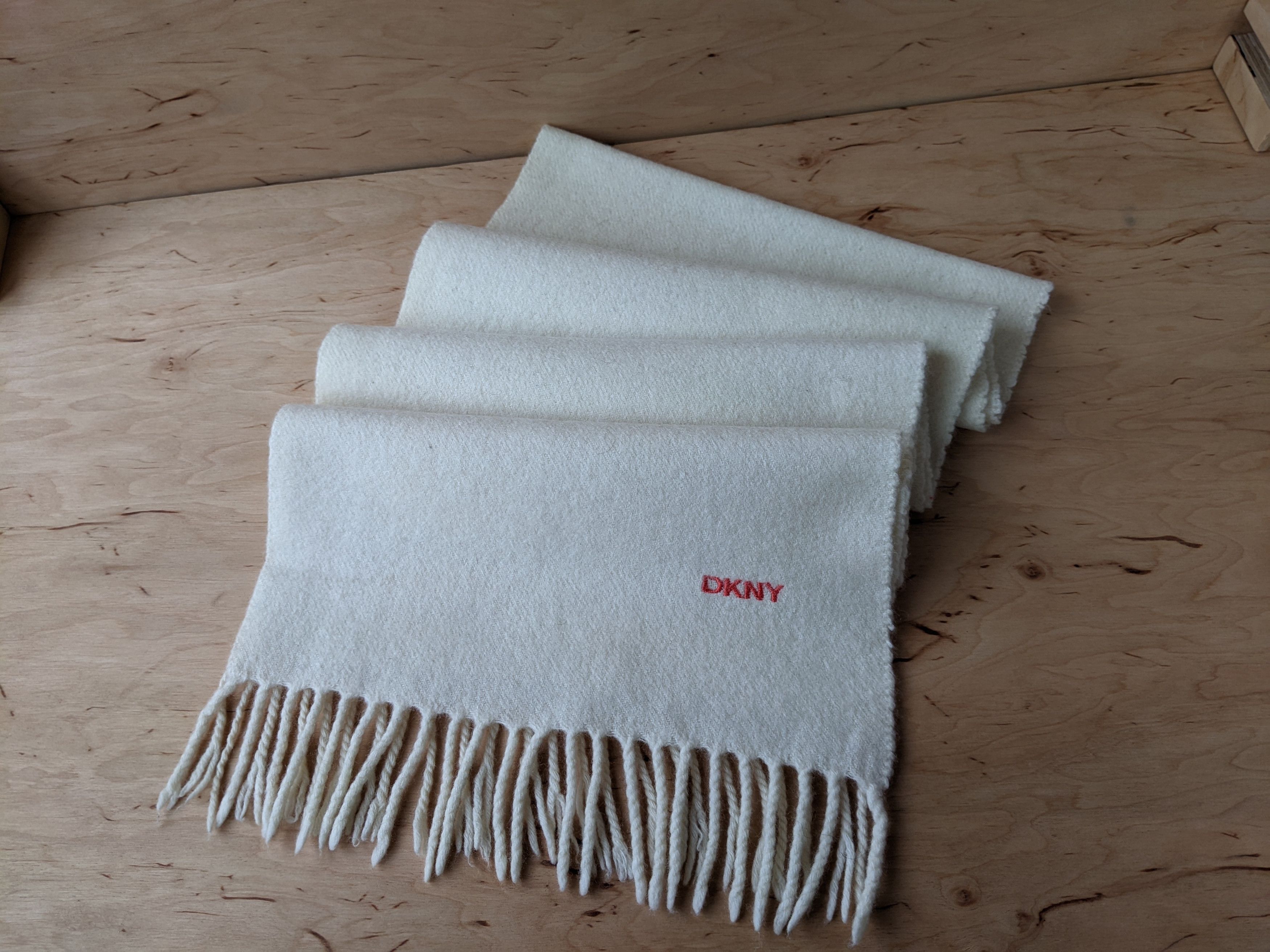 DKNY DKNY Wool Scarf Vintage Stussy Polo Ralph Lauren Dior Size ONE SIZE - 1 Thumbnail