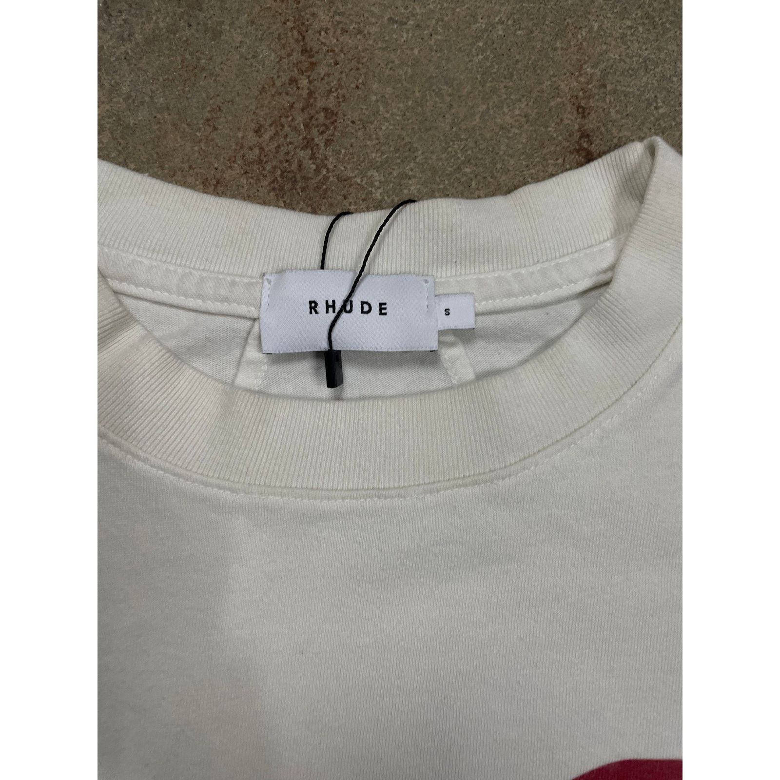 Rhude Rhude Tee Red Blue Used Small Size US S / EU 44-46 / 1 - 3 Thumbnail