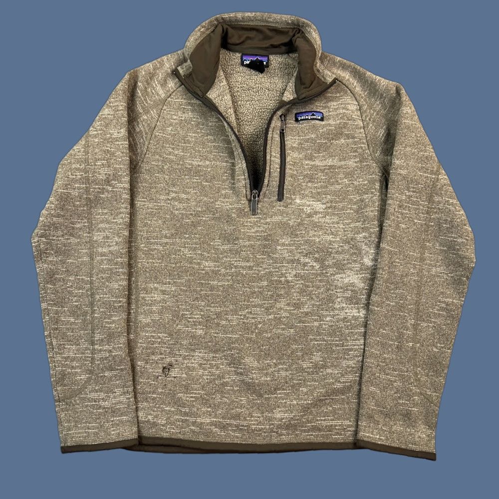 Patagonia Patagonia Better Sweater Mens Small Brown 1/4 Fleece Pullover Outdoor 25522 Pullover 1/4 Zip Mens Brown 1/4 Zip Size US S / EU 44-46 / 1 - 1 Thumbnail