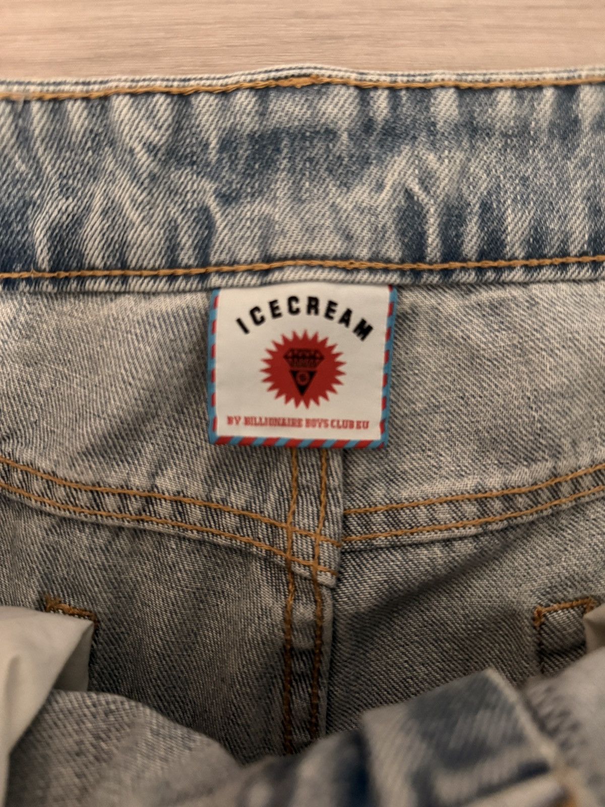 Icecream ICECREAM Snake Print Denim Jeans Size US 34 / EU 50 - 4 Thumbnail