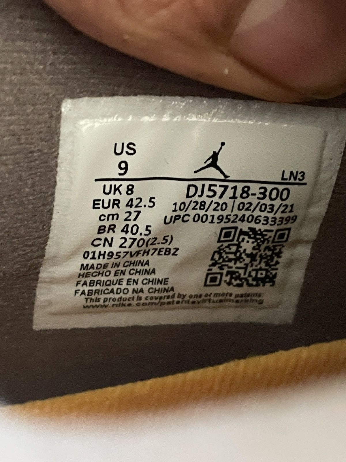 Jordan Brand × Union LA Jordan 4 Union Desert Moss Size US 9 / EU 42 - 10 Thumbnail