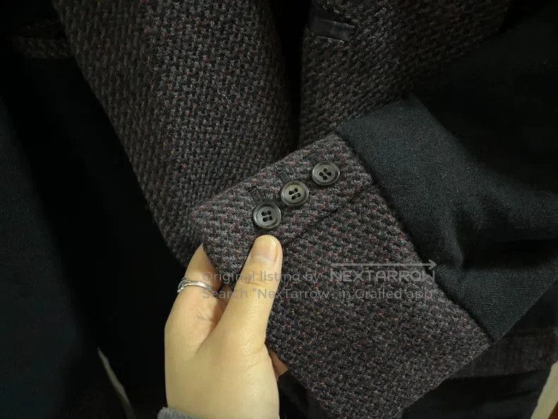 Comme des Garcons COMME des GARCONS 80s Wool Coat Vintage. Size US M / EU 48-50 / 2 - 4 Thumbnail