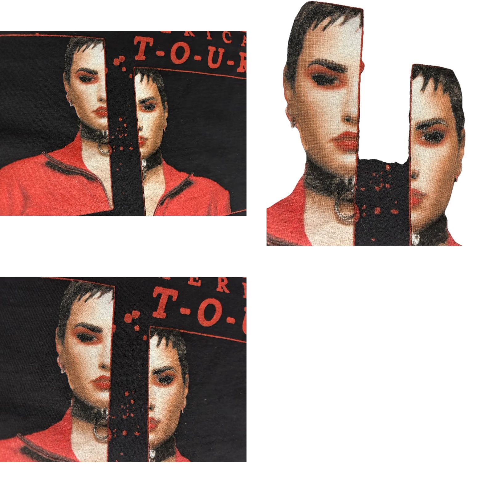 Doublet Demi Lovato Holy Fvck 2022 Tour Long Sleeve Shirt Black Adult Large Double Sided Crew Neck Unisex Top Tee? Size US L / EU 52-54 / 3 - 11 Thumbnail