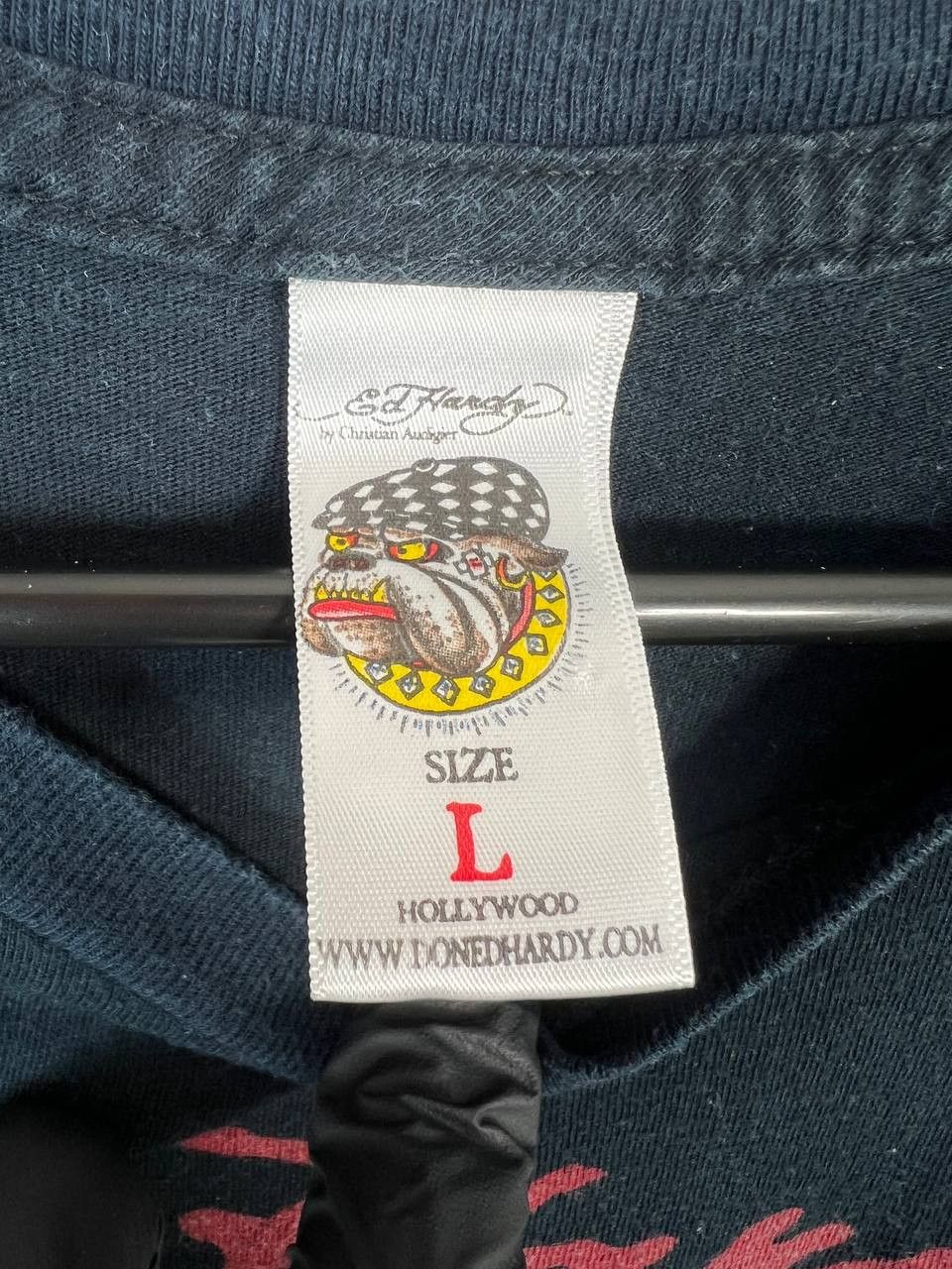 Ed Hardy VTG Ed Hardy Mens Black T-Shirt Size L Don Ed Hardy Size US L / EU 52-54 / 3 - 2 Thumbnail