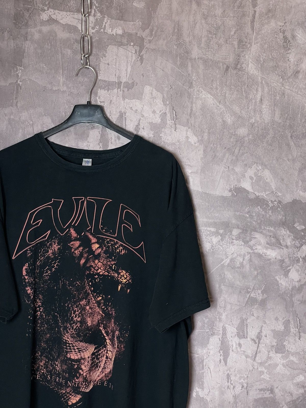 Band Tees × Vintage Evile vintage band tour t shirt dark metal AOP Size US XXL / EU 58 / 5 - 3 Thumbnail
