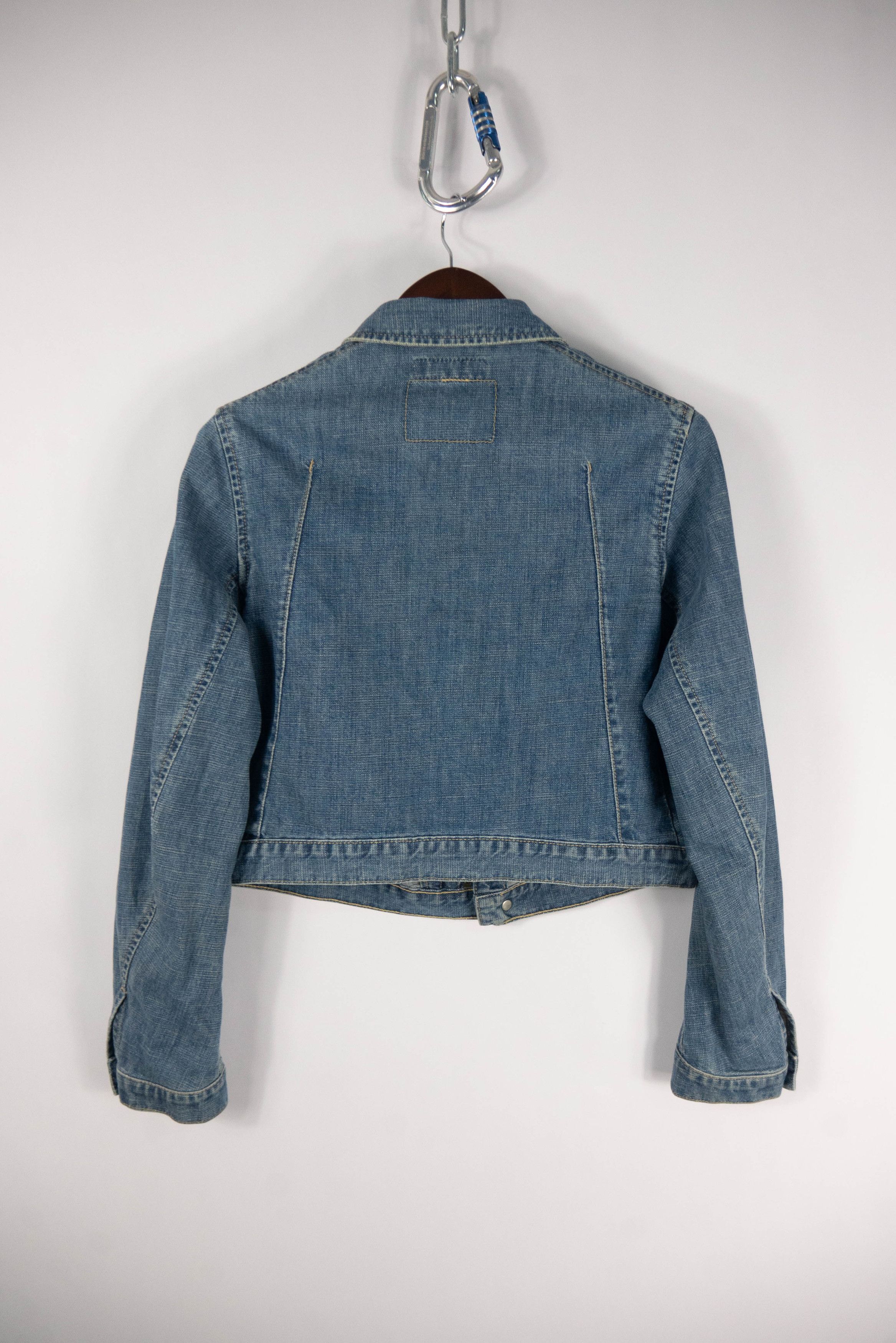 Levi's × Vintage Vintage Levis Avangarde Light Jeans Jacket Size M / US 6-8 / IT 42-44 - 9 Thumbnail