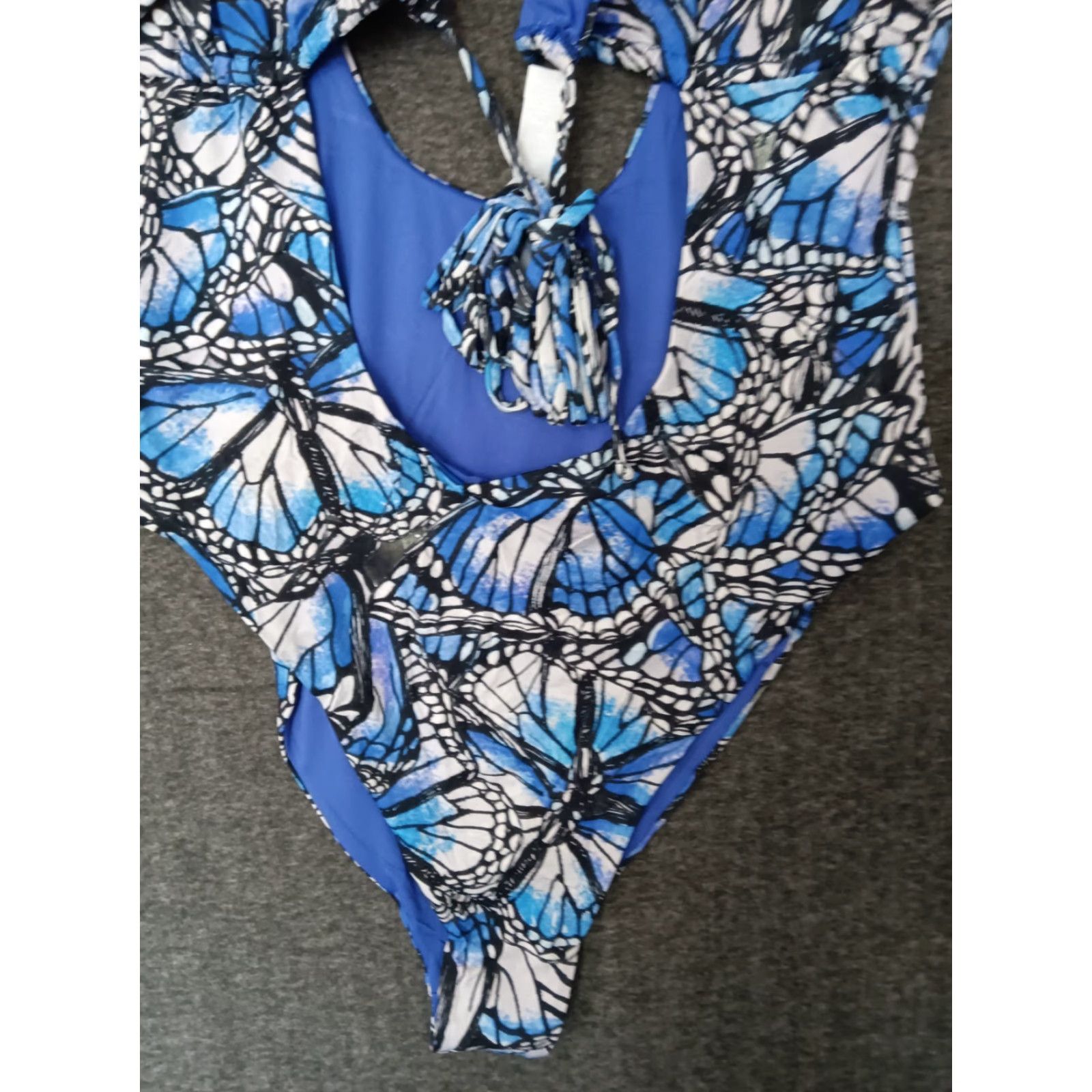Triangl Toluca Swim One Piece Multicolor 3XL Triangle Waist Wrap Open Tummy Sexy Nylon Spandex Women Beach Size ONE SIZE - 7 Thumbnail