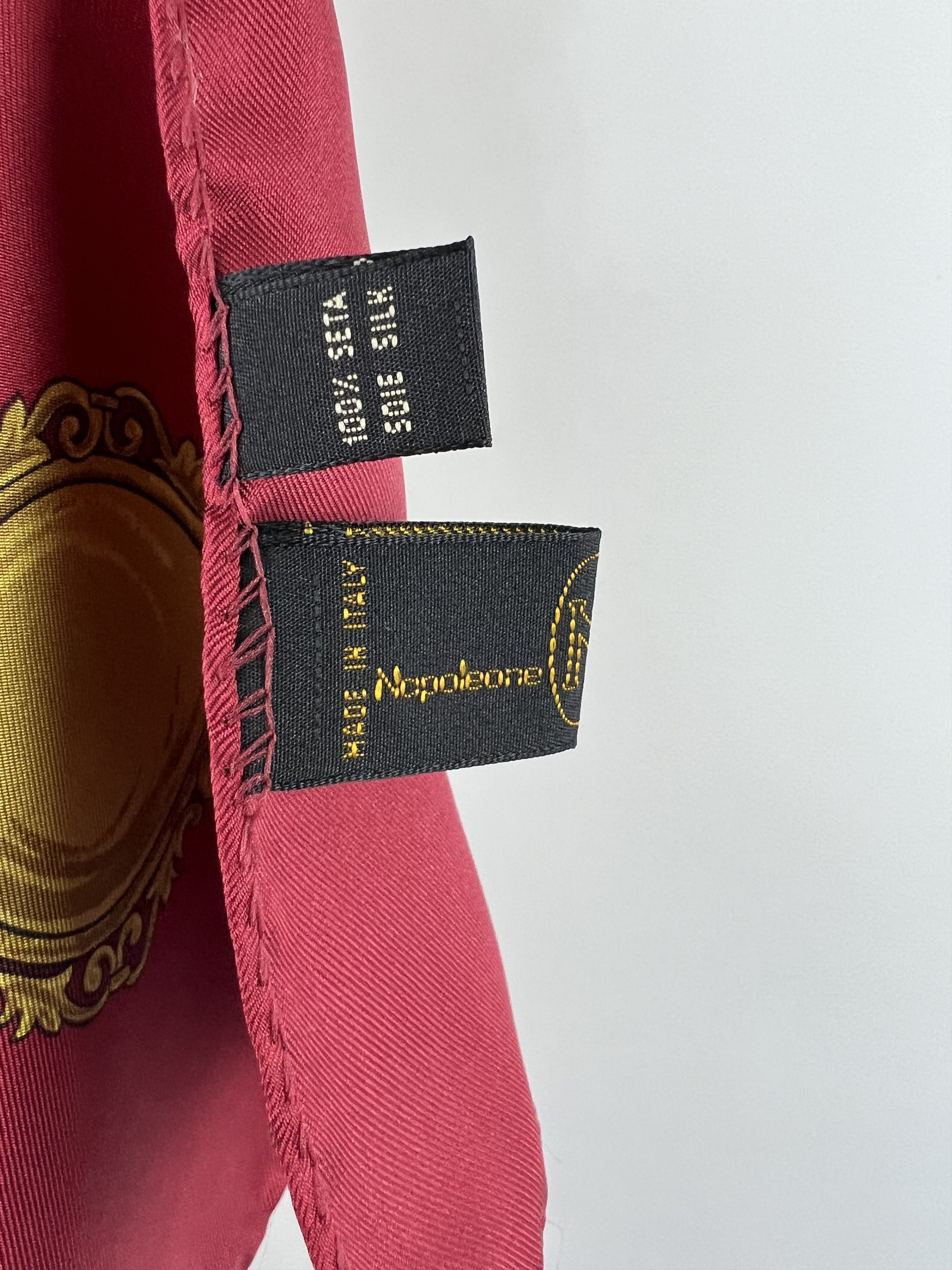 Other Napoleone Creation 100% Silk Scarf Made in Italy Size ONE SIZE - 11 Thumbnail