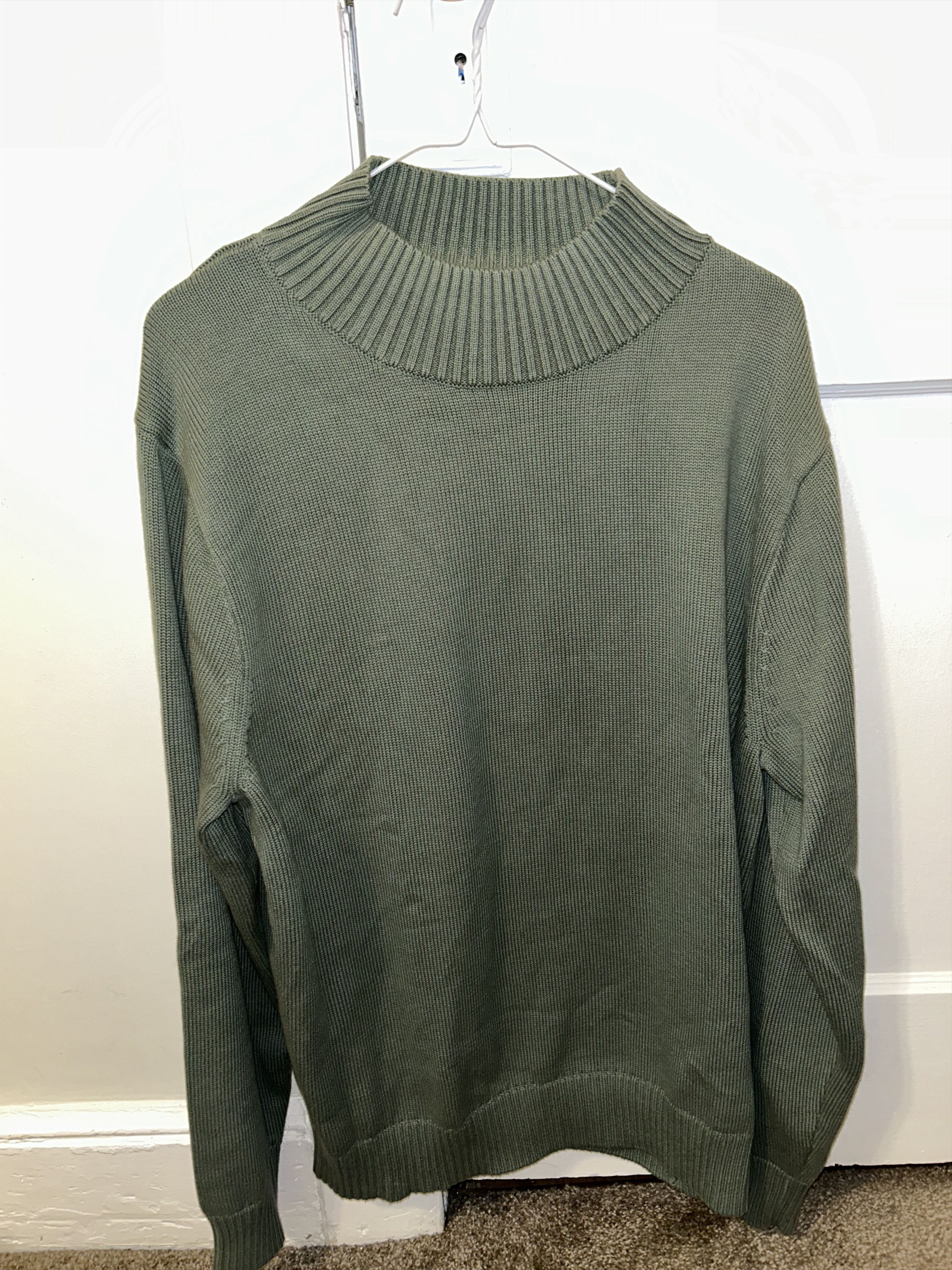 J.Crew J. Crew Heritage Cotton Mockneck Sweater Size US L / EU 52-54 / 3 - 1 Thumbnail