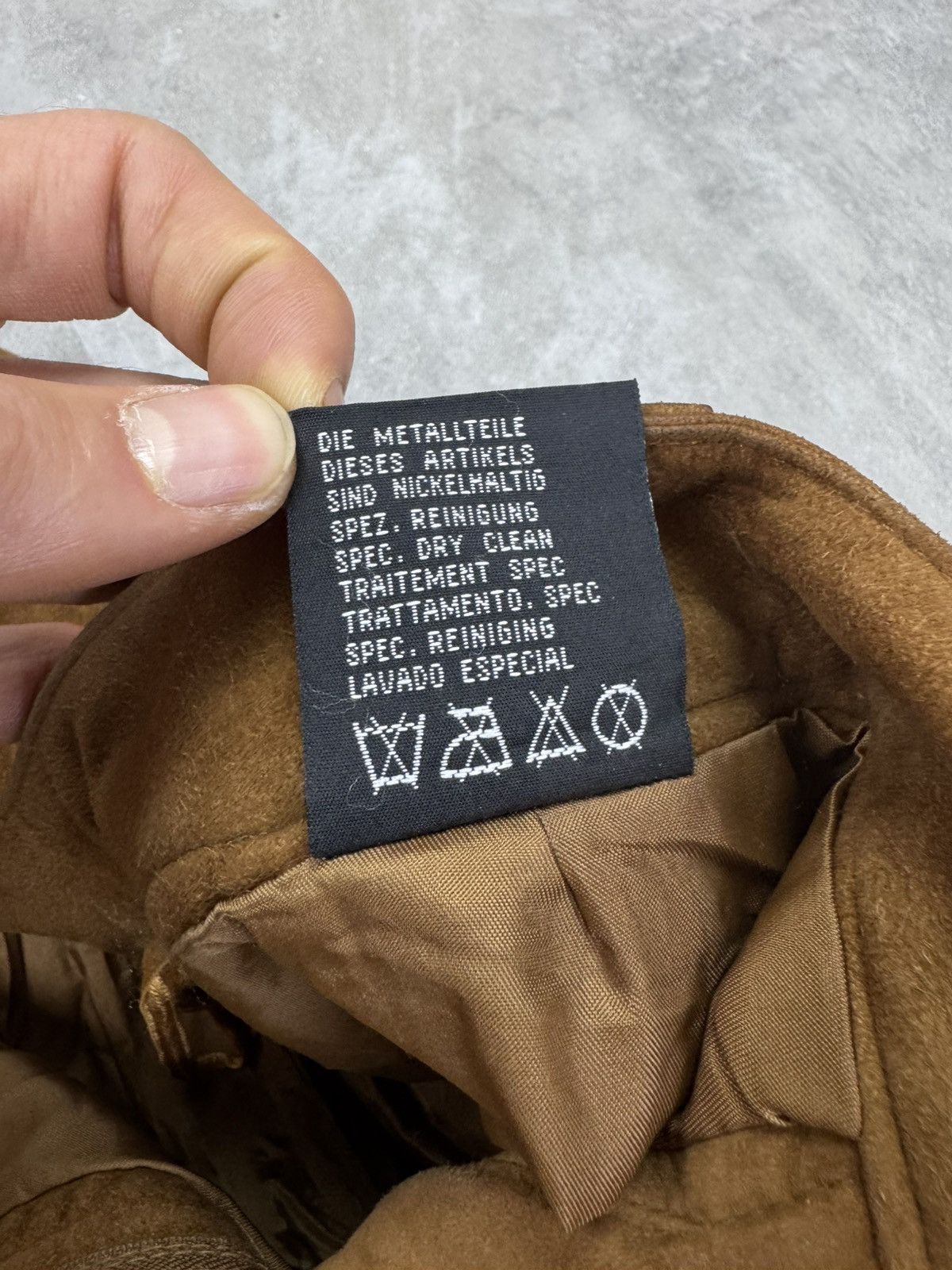 CLOSED Closed suede cargo fatigue pants cowgirl style avant garde Size 30" / US 8 / IT 44 - 10 Thumbnail