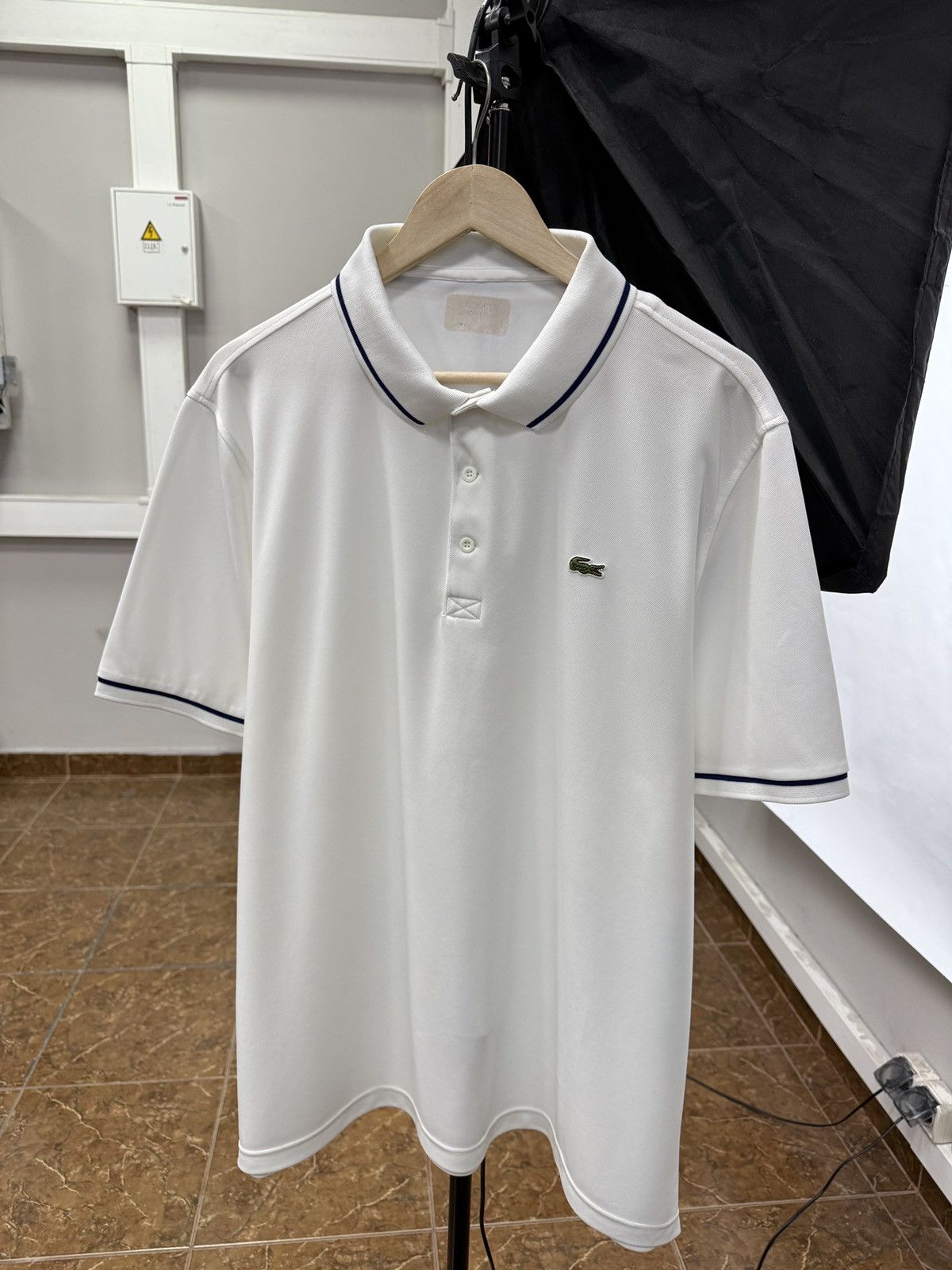 Lacoste 🇫🇷 Lacoste Sport Tennis Polo T-Shirt Retro Rare Hype Y2K Size US XXL / EU 58 / 5 - 1 Thumbnail