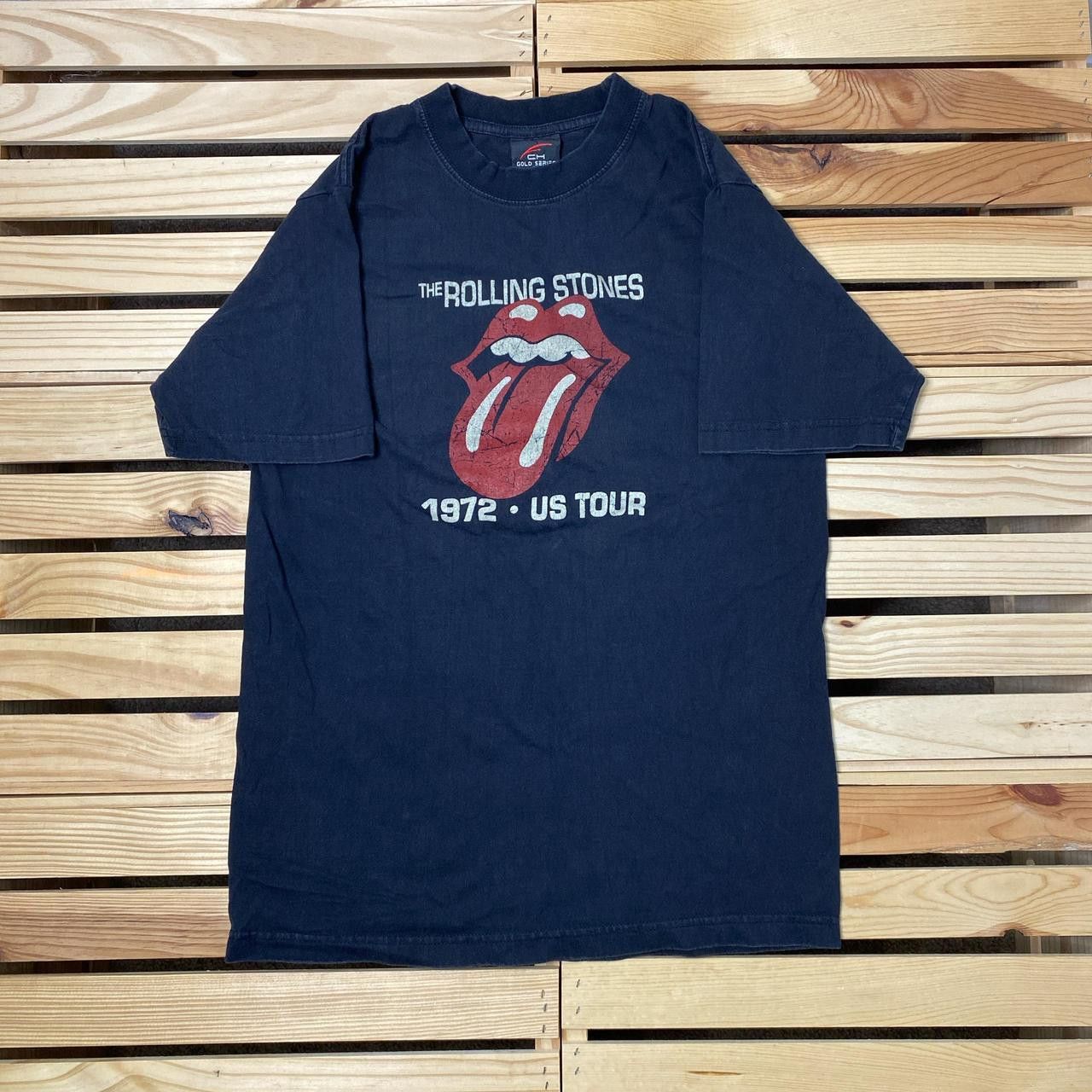 Other Vintage Rolling Stones Black Band Tee Size Medium Size US M / EU 48-50 / 2 - 1 Thumbnail