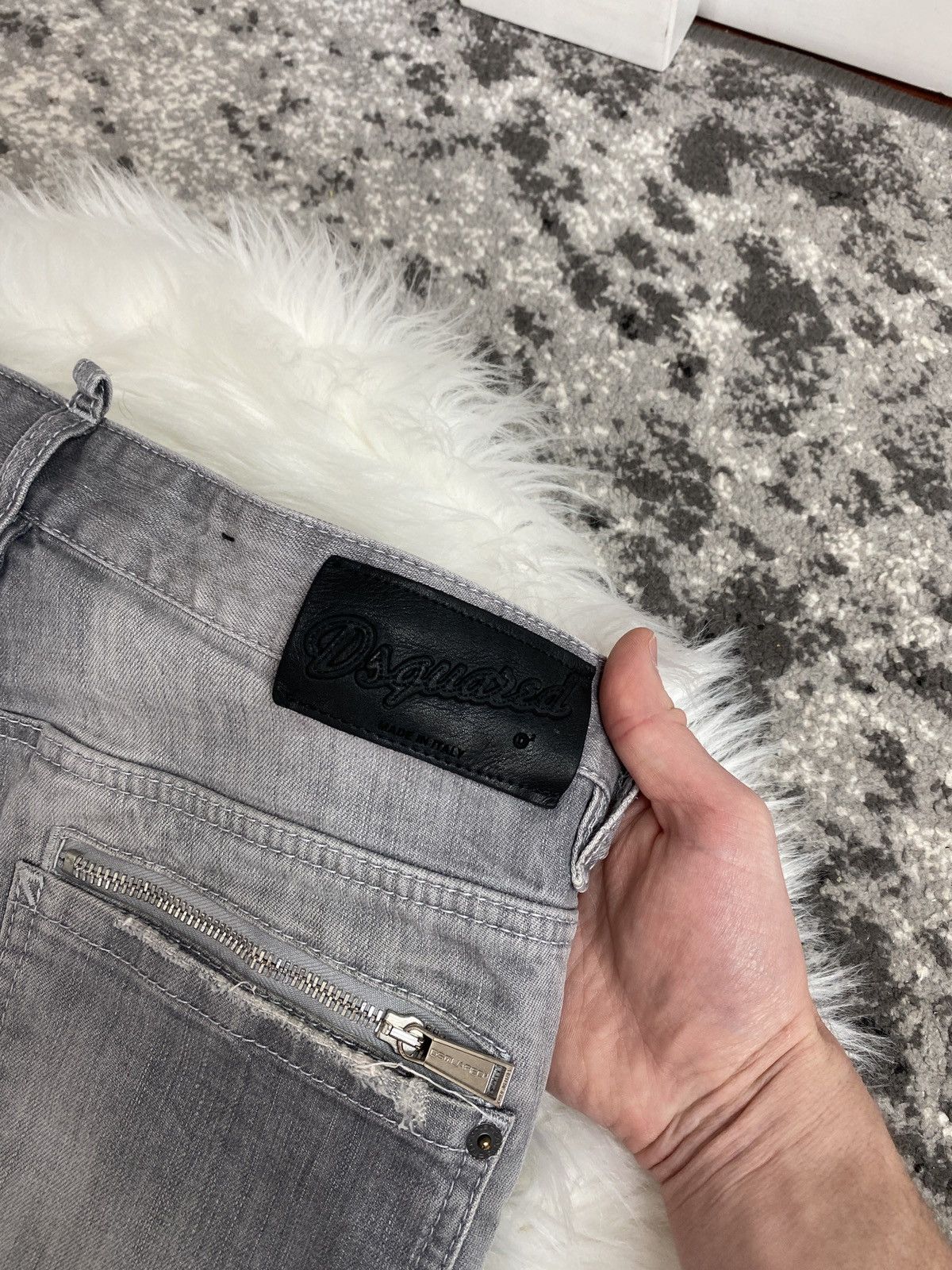 Dsquared2 × Vintage Dsquared Grey Jeans Size S-M Size US 32 / EU 48 - 14 Thumbnail