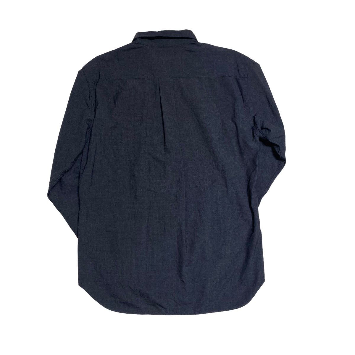 Comme des Garcons Homme Shirt Plain Button Wool Long Sleeve Gray Size US M / EU 48-50 / 2 - 2 Thumbnail