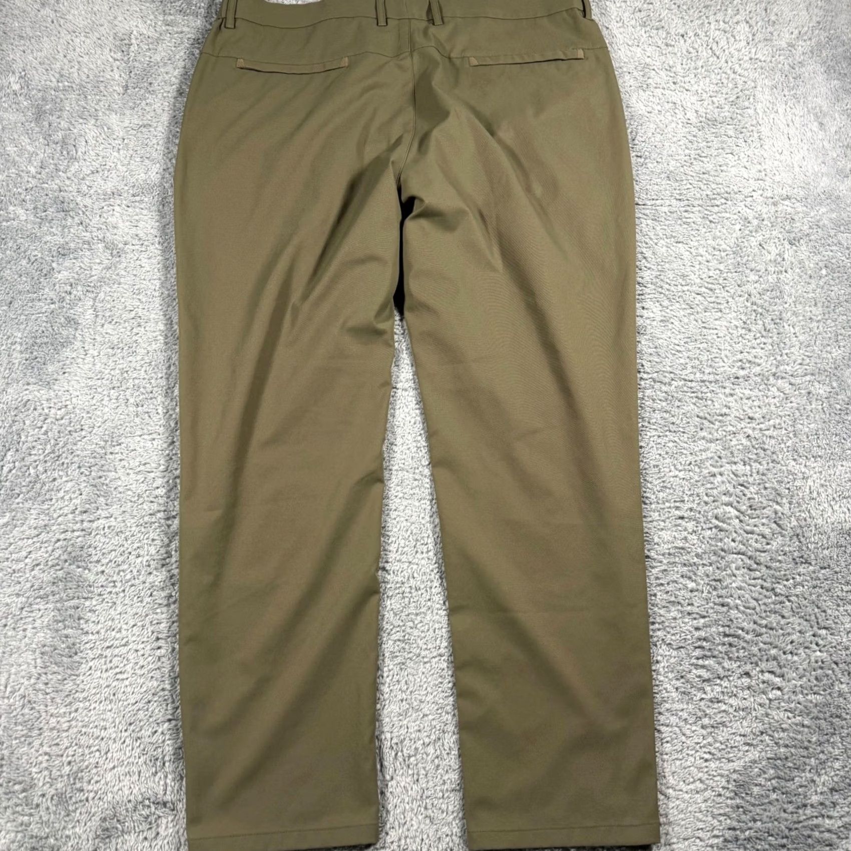 Olive Jack Archer Jetsetter Tech Pants Olive Green Slim Mens 38x29 Chino 4-Pocket Wrinkle Resistant Breathable Travel Casual Business Mens Size US 38 / EU 54 - 2 Thumbnail