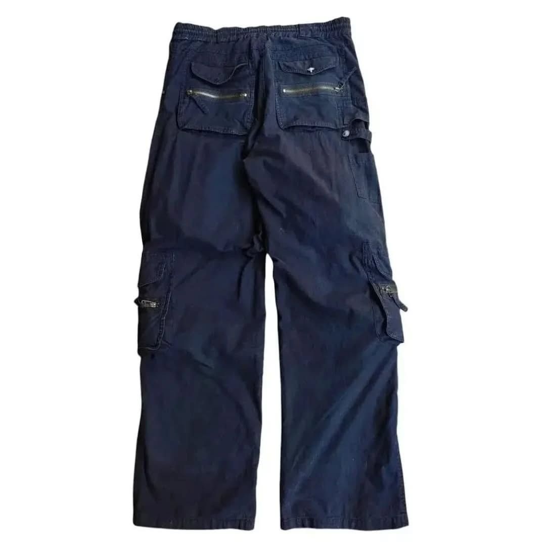 Japanese Brand × Vintage Worker man multi pocket pants Size US 36 / EU 52 - 3 Thumbnail
