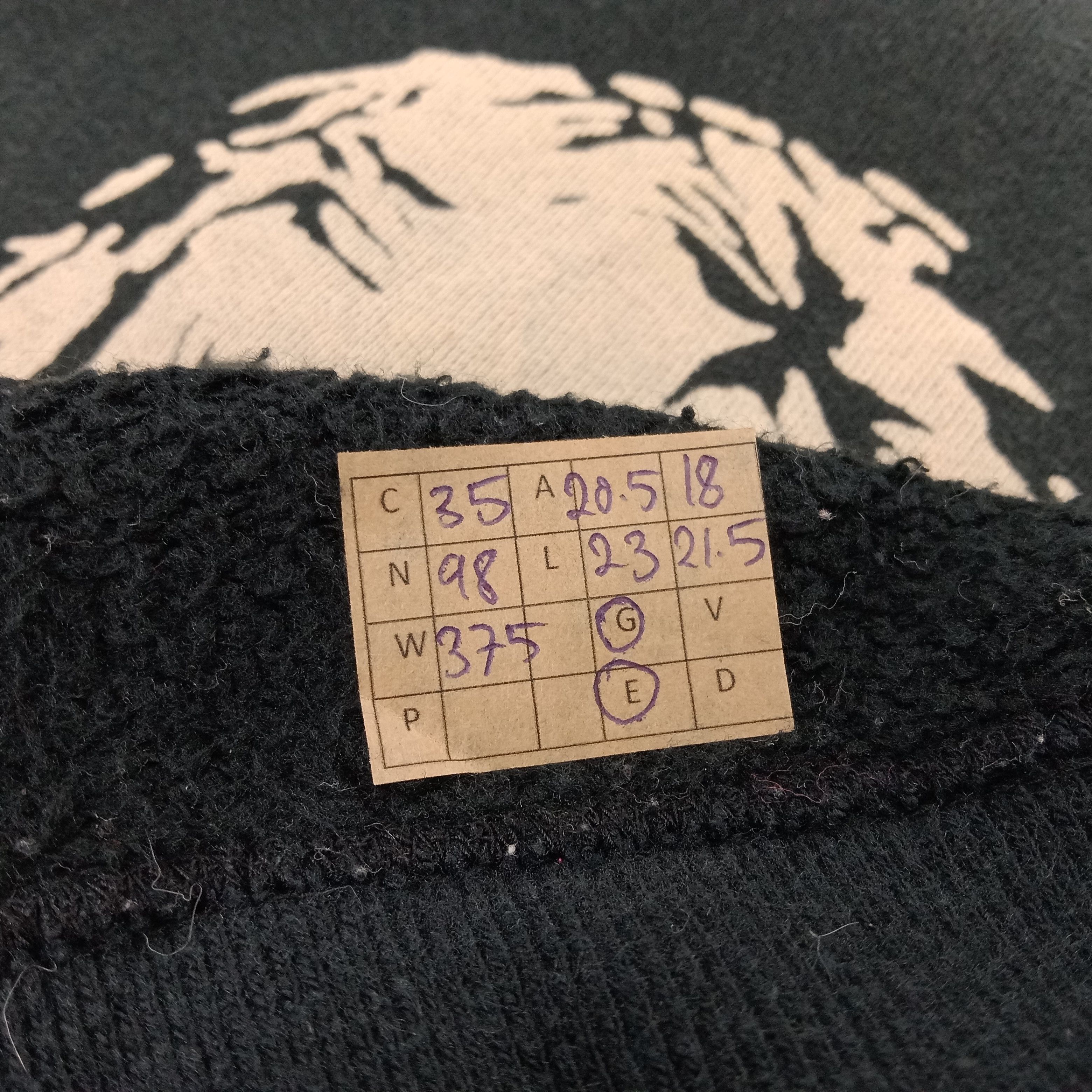 Hysteric Glamour Hysteric Glamour Japanese Brand Grunge Sweatshirts Size S / US 4 / IT 40 - 10 Thumbnail