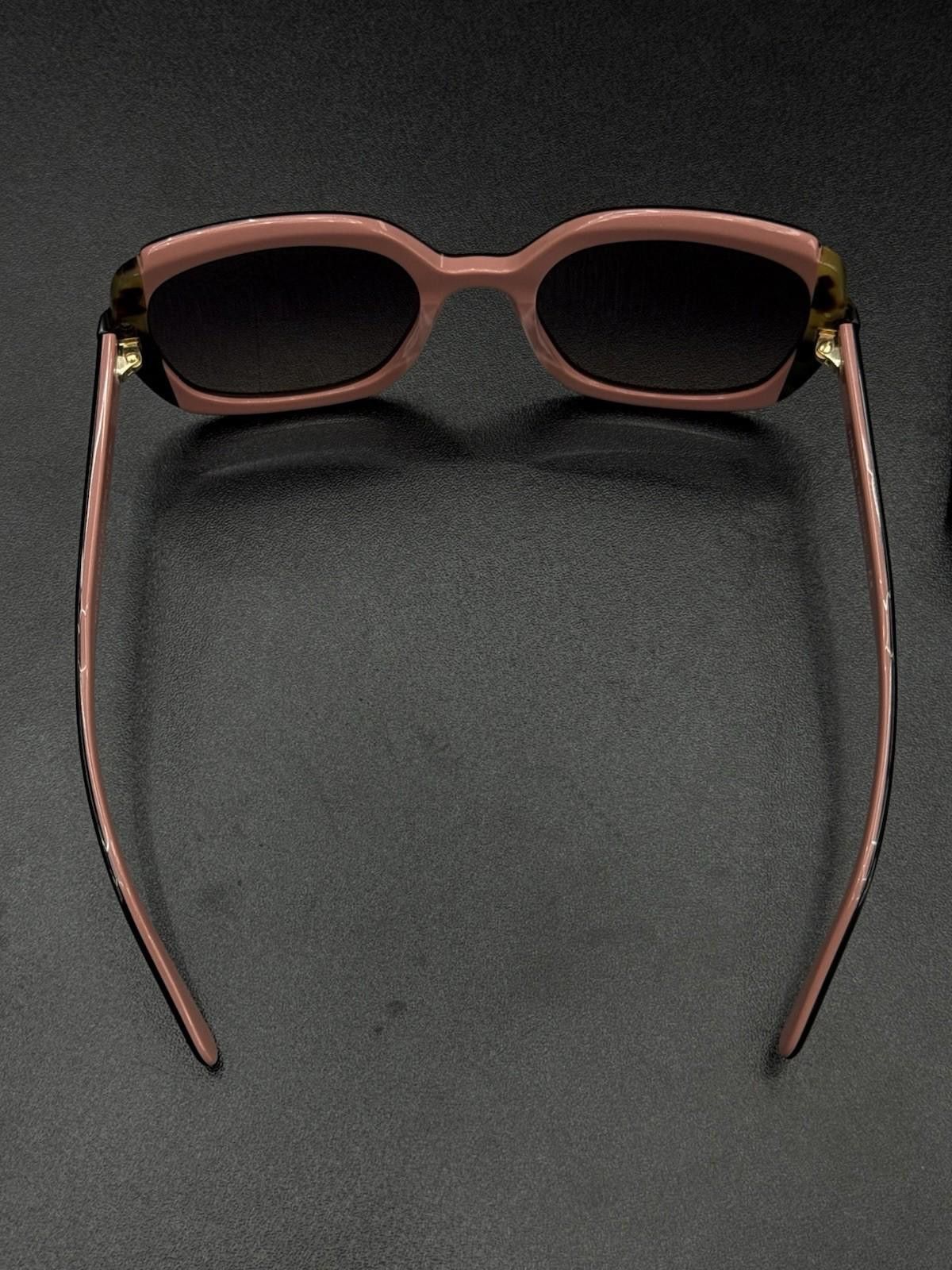 Prada Prada Black/Pink Acetate Angular Sunglasses SPR16U Italy Size ONE SIZE - 3 Thumbnail