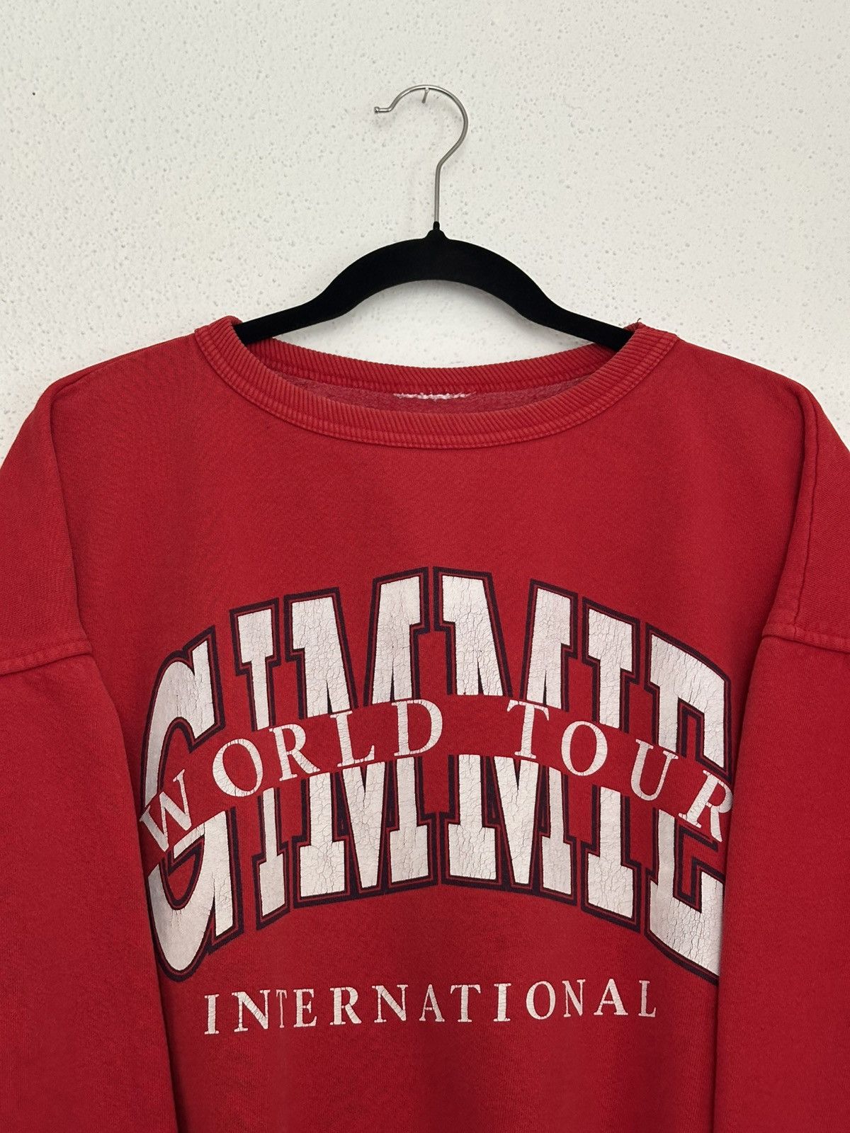 Vintage Vintage 80s GAB Gimmie A Break World Tour Crewneck Size L Size US L / EU 52-54 / 3 - 2 Thumbnail