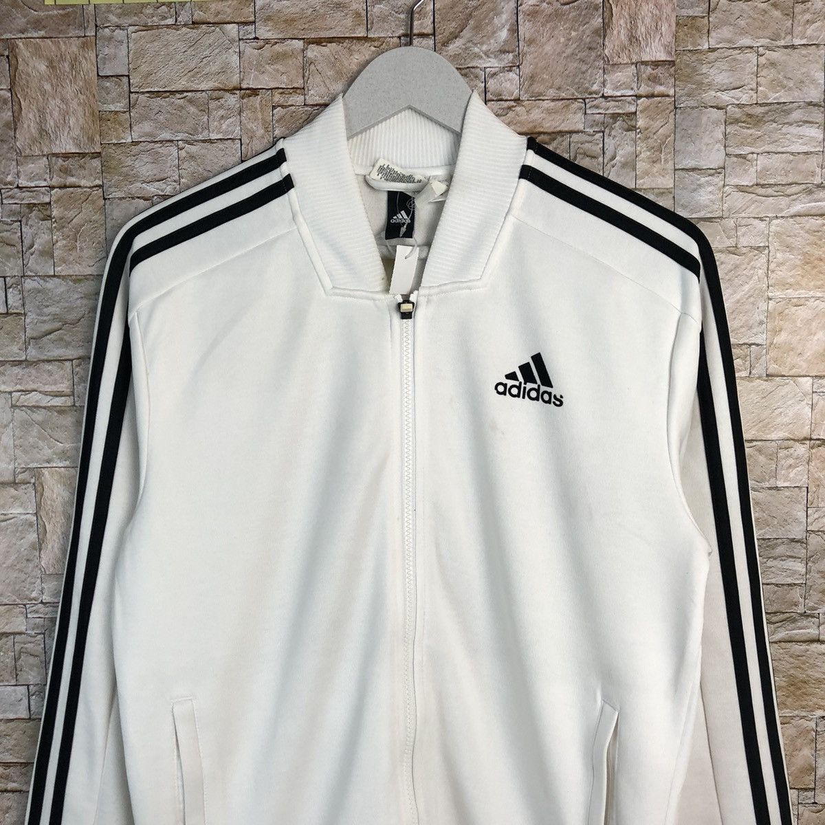 Adidas Adidas White Sweatshirt #A251 Size US M / EU 48-50 / 2 - 5 Thumbnail