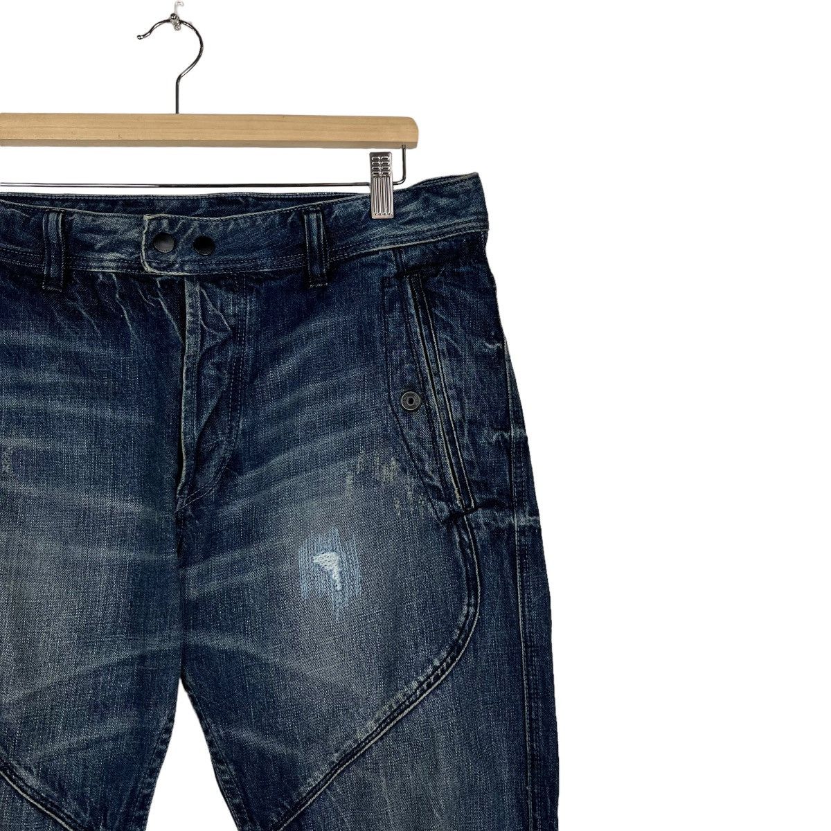 Diesel 🔥 DIESEL HYBRID BROKEN BORO DENIM Size US 34 / EU 50 - 5 Thumbnail