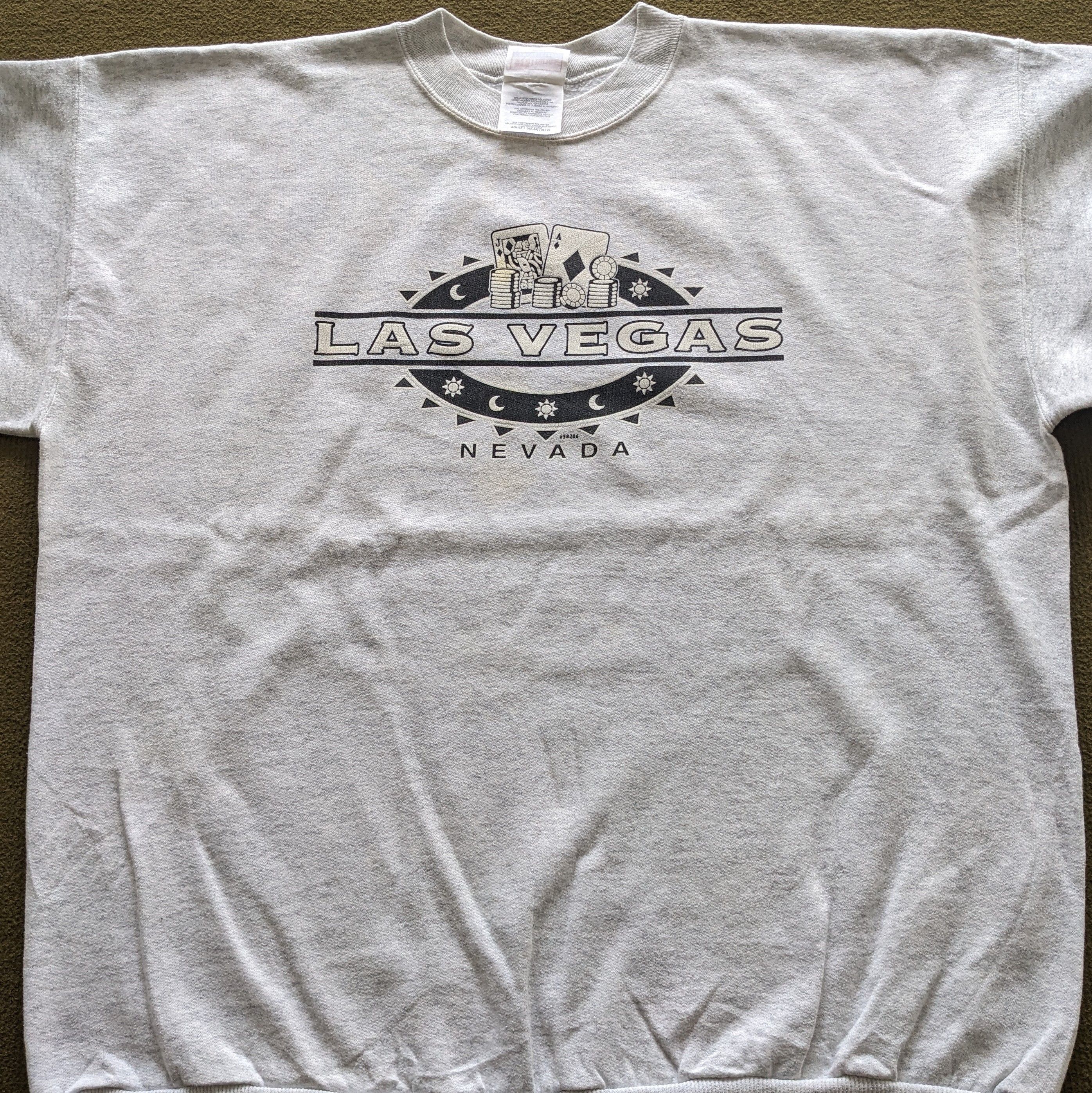 Japanese Brand Vintage LAS VEGAS NEVADA American State Sweatshirt Size US L / EU 52-54 / 3 - 2 Thumbnail