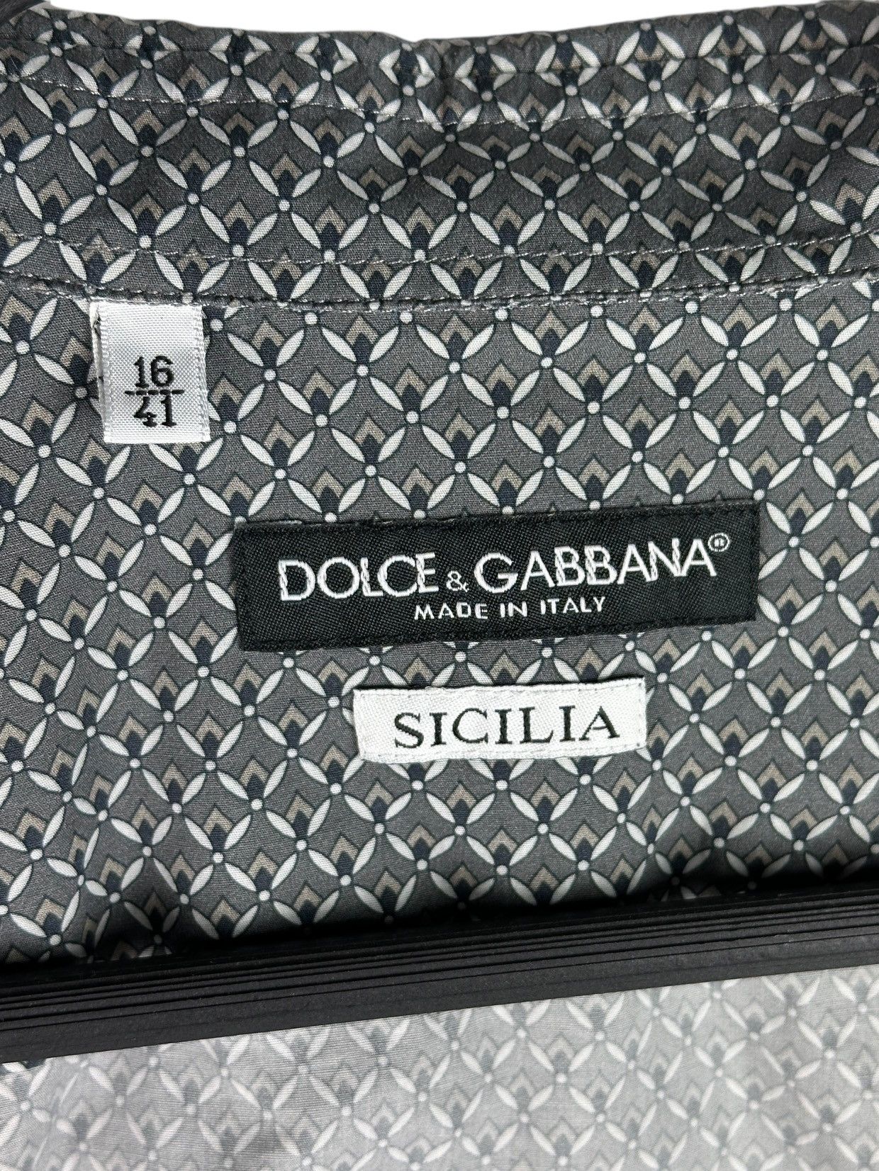 Dolce & Gabbana Dolce Gabbana Sicilia Long Sleeve Shirt Button Up Size 16/41 Size US M / EU 48-50 / 2 - 7 Thumbnail