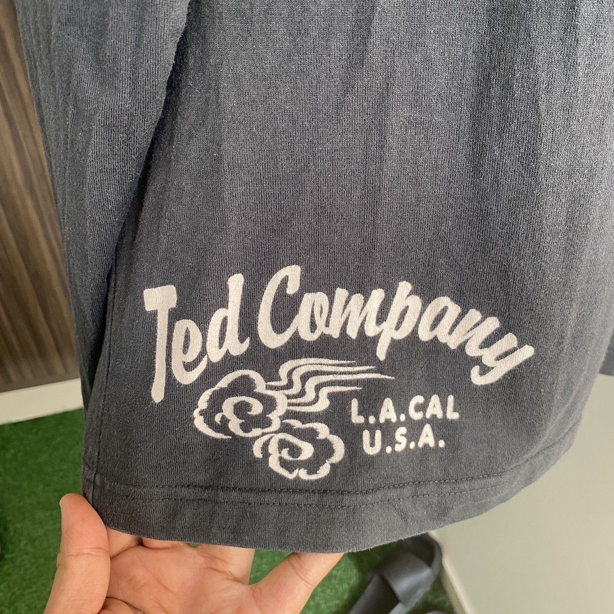 Tedman Vintage Faded Y2K Tedman Fly Devil ERD GRUNGE L/S TSHIRT Size US L / EU 52-54 / 3 - 6 Thumbnail