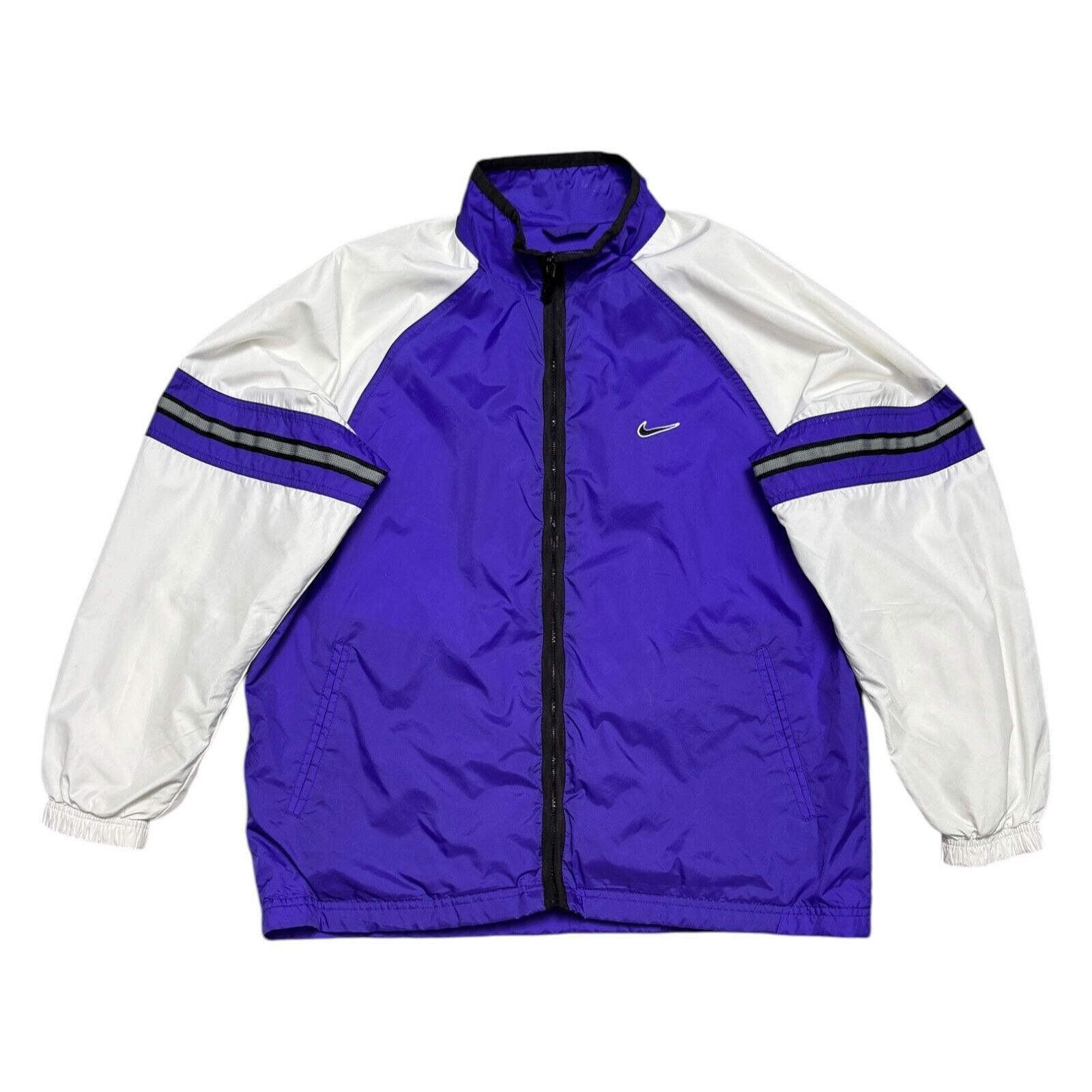 Nike NIKE VINTAGE 90S Y2K Purple Light Retro Jacket Medium Size M / US 6-8 / IT 42-44 - 5 Thumbnail