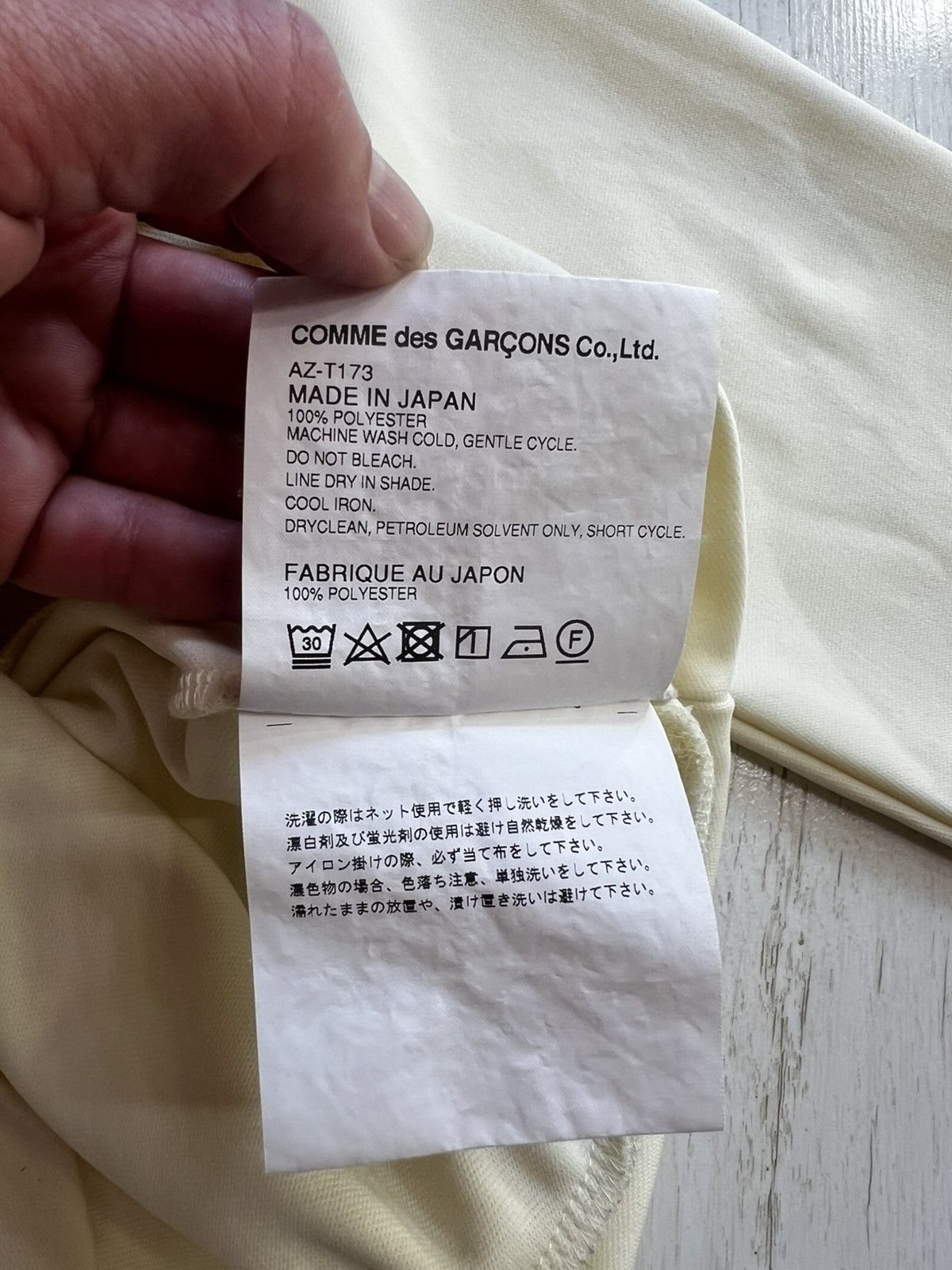 Comme des Garcons Comme Des Garçons Play Yellow Embroidered Logo Hoodie Size M Size M / US 6-8 / IT 42-44 - 10 Thumbnail