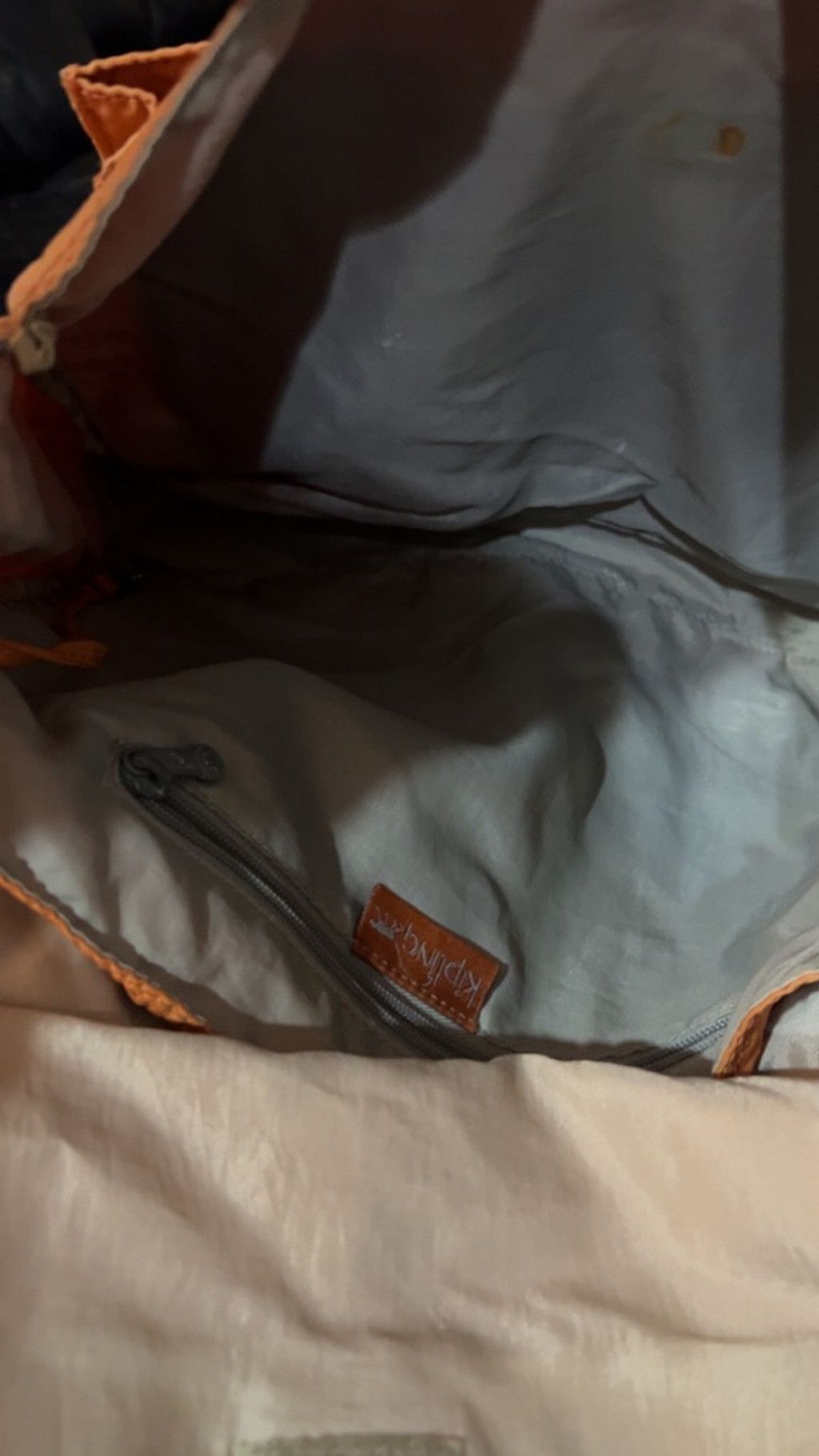 Other Women's Kipling Orange Crossbody Bag with Black Strap Size ONE SIZE - 5 Thumbnail