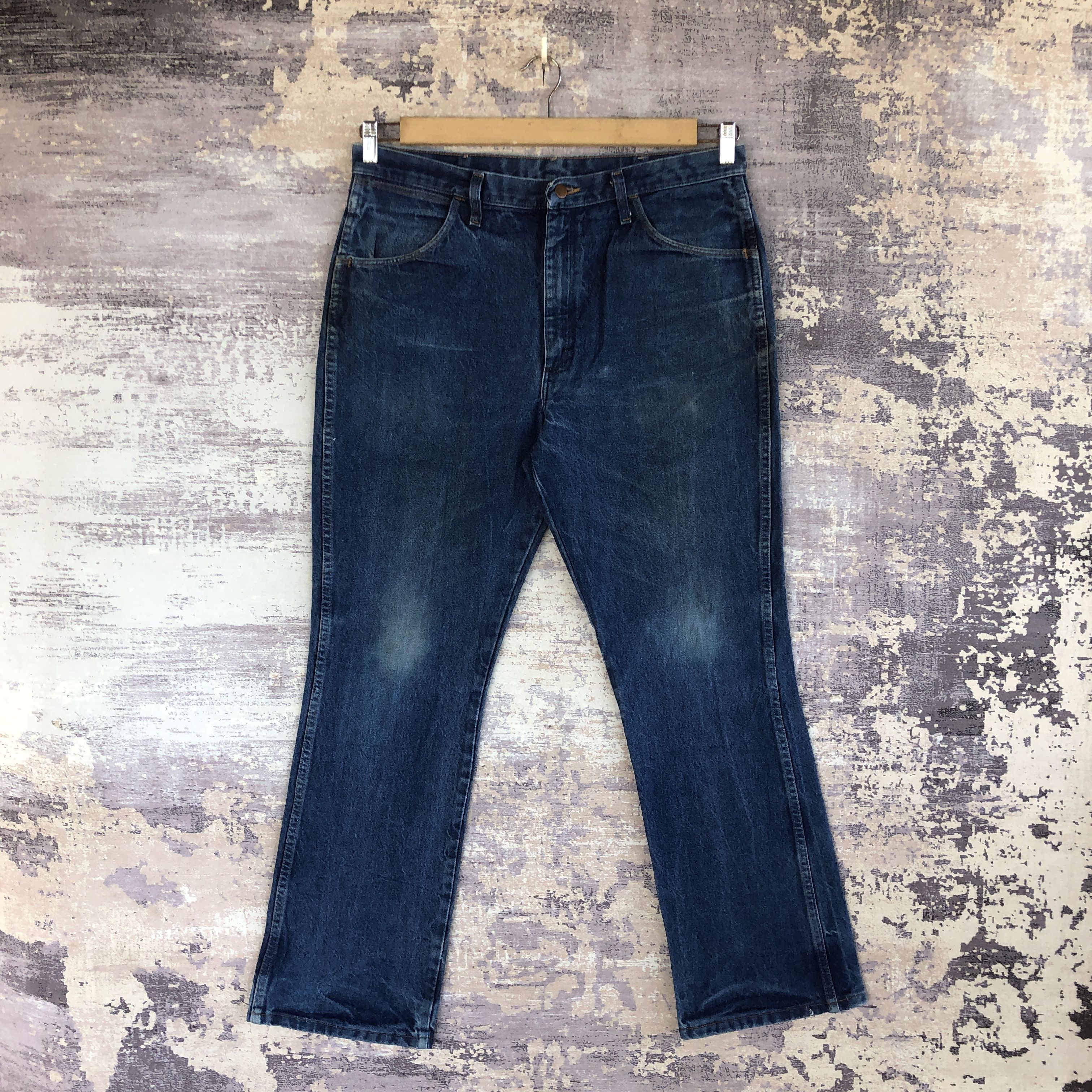 Light-wash distressed jeans main image 1