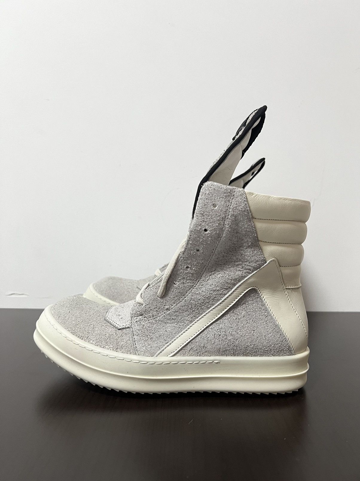 Rick Owens rick owens ss15 suede geobasket sz 36 Size US 6 / IT 36 - 2 Thumbnail