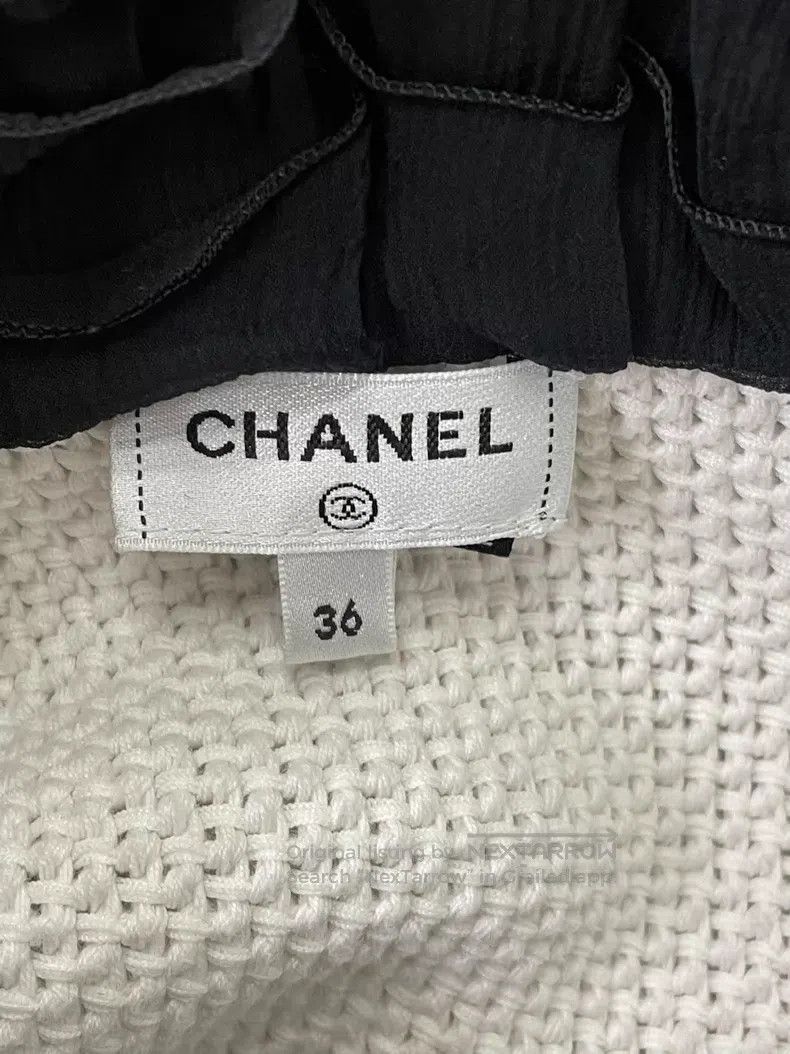 Chanel Chanel White wooden ear dress Size XS / US 0-2 / IT 36-38 - 4 Thumbnail