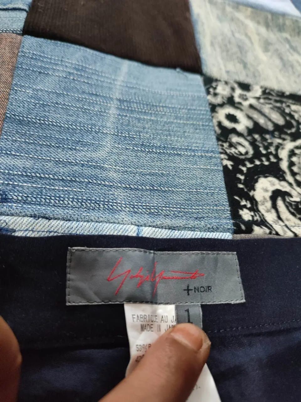 Yohji Yamamoto Yohji Yamamoto + Noir Rayon & Ramie Material Pants Size US 30 / EU 46 - 5 Thumbnail