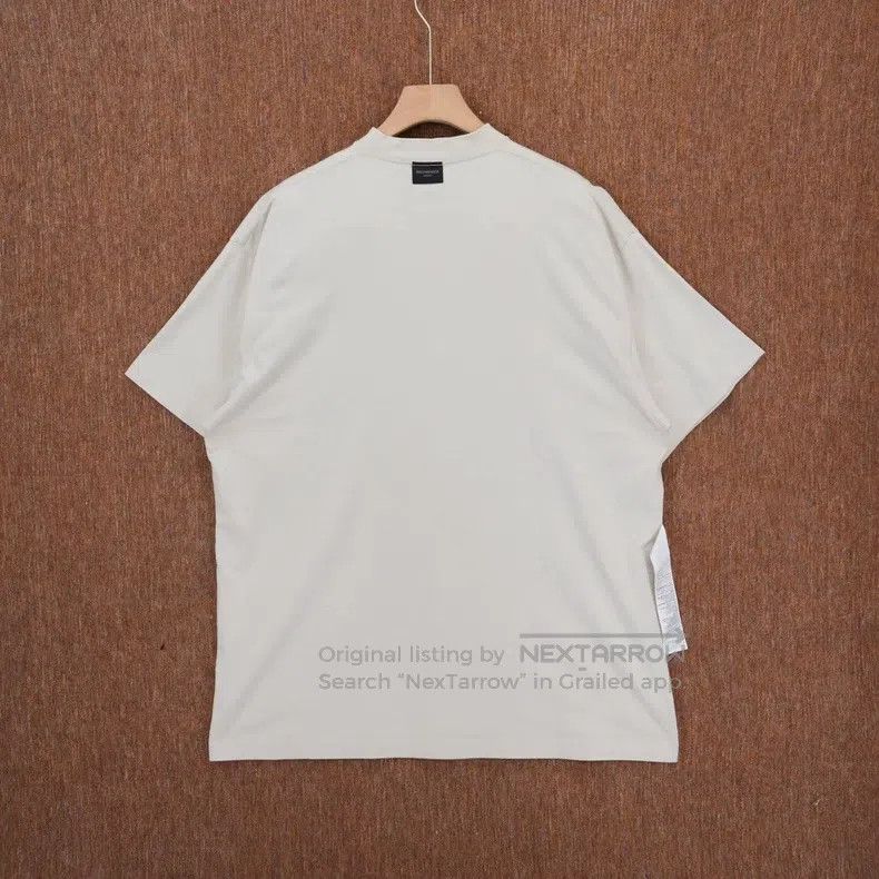 Balenciaga Balenciaga XXXL embroidered beige short-sleeve Size US M / EU 48-50 / 2 - 1 Thumbnail