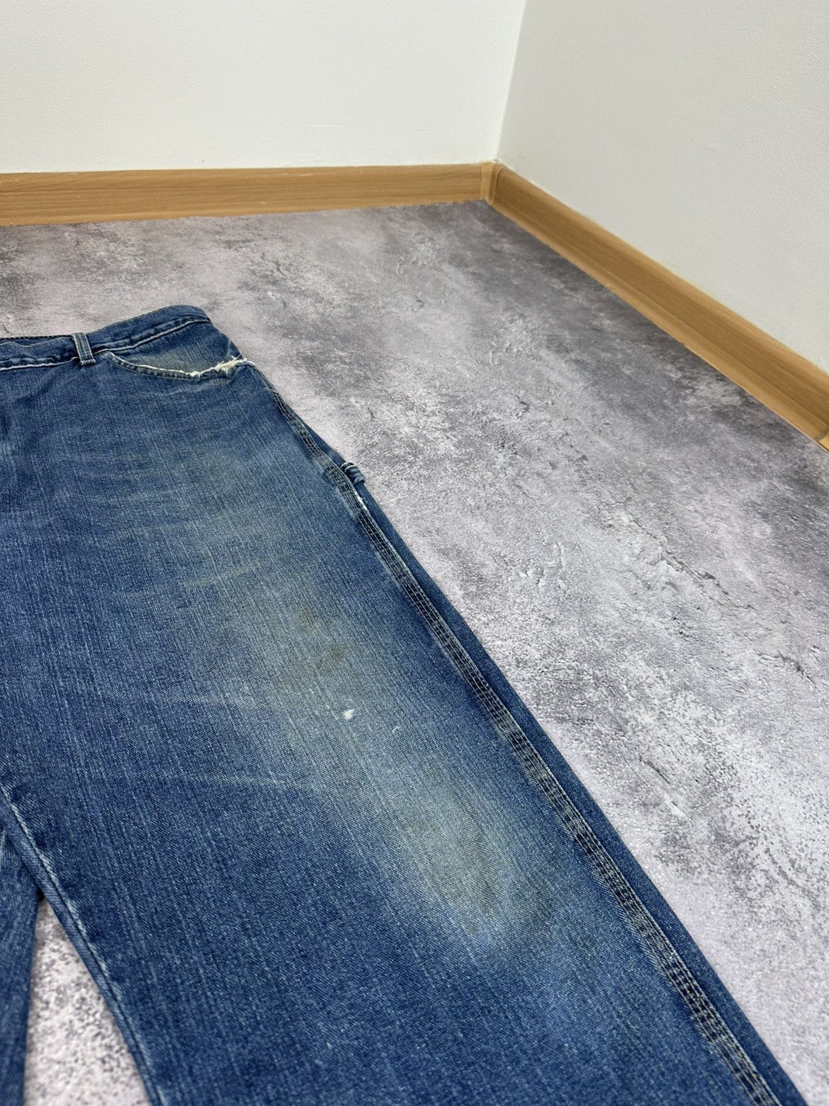 Dickies Vintage Dickies USA Denim Carpenter Baggy Y2K Work Pants Size US 40 / EU 56 - 11 Thumbnail