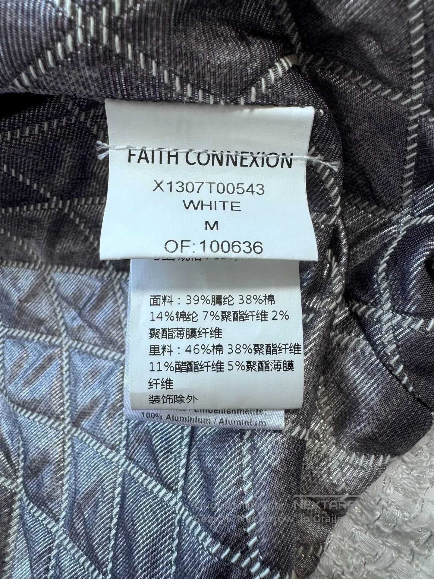 Faith Connexion Faith Connexion Pearl Embellished Jacket. Size M / US 6-8 / IT 42-44 - 7 Thumbnail