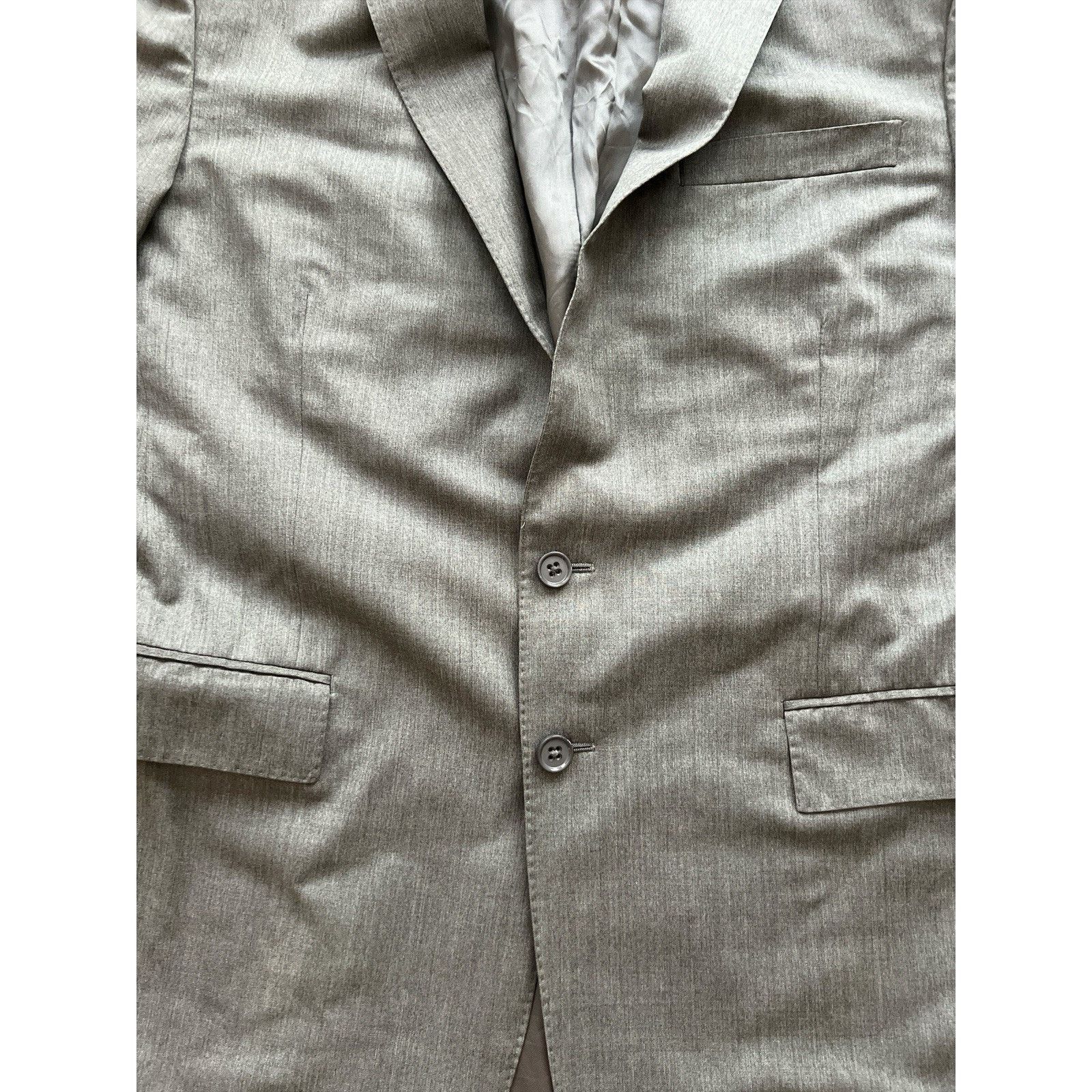 Ralph Lauren Black Label BLACK LABEL Ralph Lauren Wool Blazer Grey 42R Sport Coat Size 42R - 6 Thumbnail