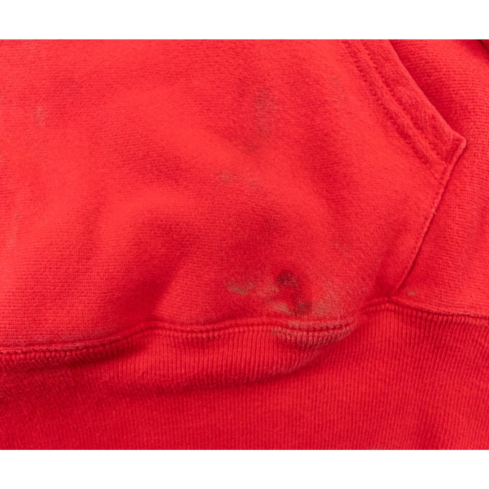 Champion VINTAGE Champion Sweatshirt Adult Medium Red Hoodie Reverse Weave Sweater Pullover FLAWS Size US M / EU 48-50 / 2 - 6 Thumbnail