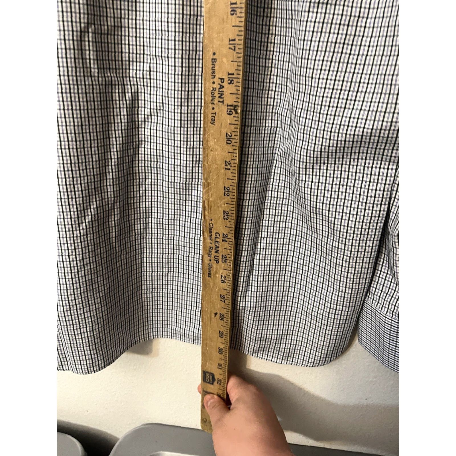 J.Crew J.CREW Men's Thompson Shirtings Long Sleeve Shirt Medium Gingham Plaid Button Front Collared Spread Midi? Size US M / EU 48-50 / 2 - 5 Thumbnail