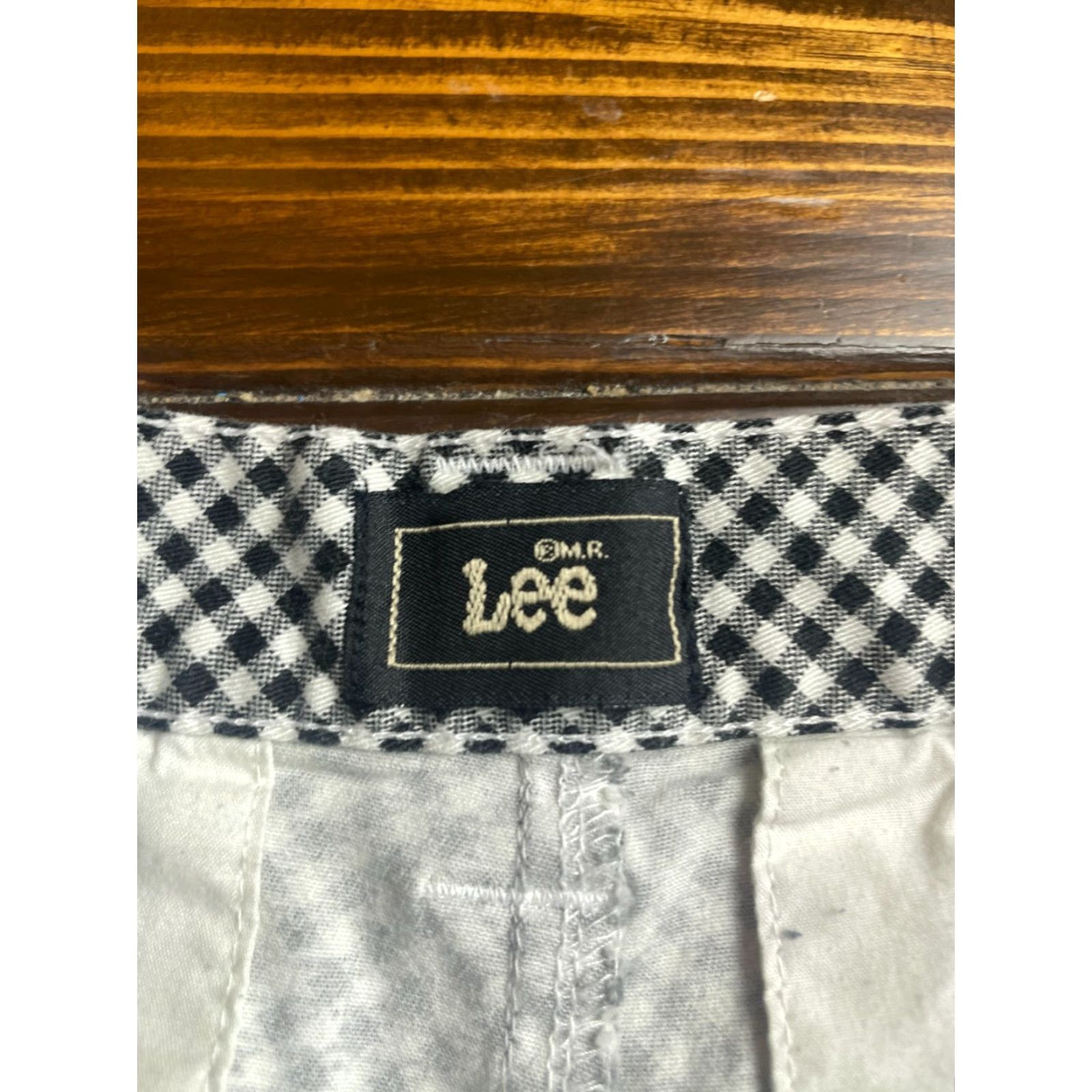 Lee VINTAGE Lee Pants Women's Black Capri Plaid Size 8 Capris Size 30" / US 8 / IT 44 - 7 Thumbnail