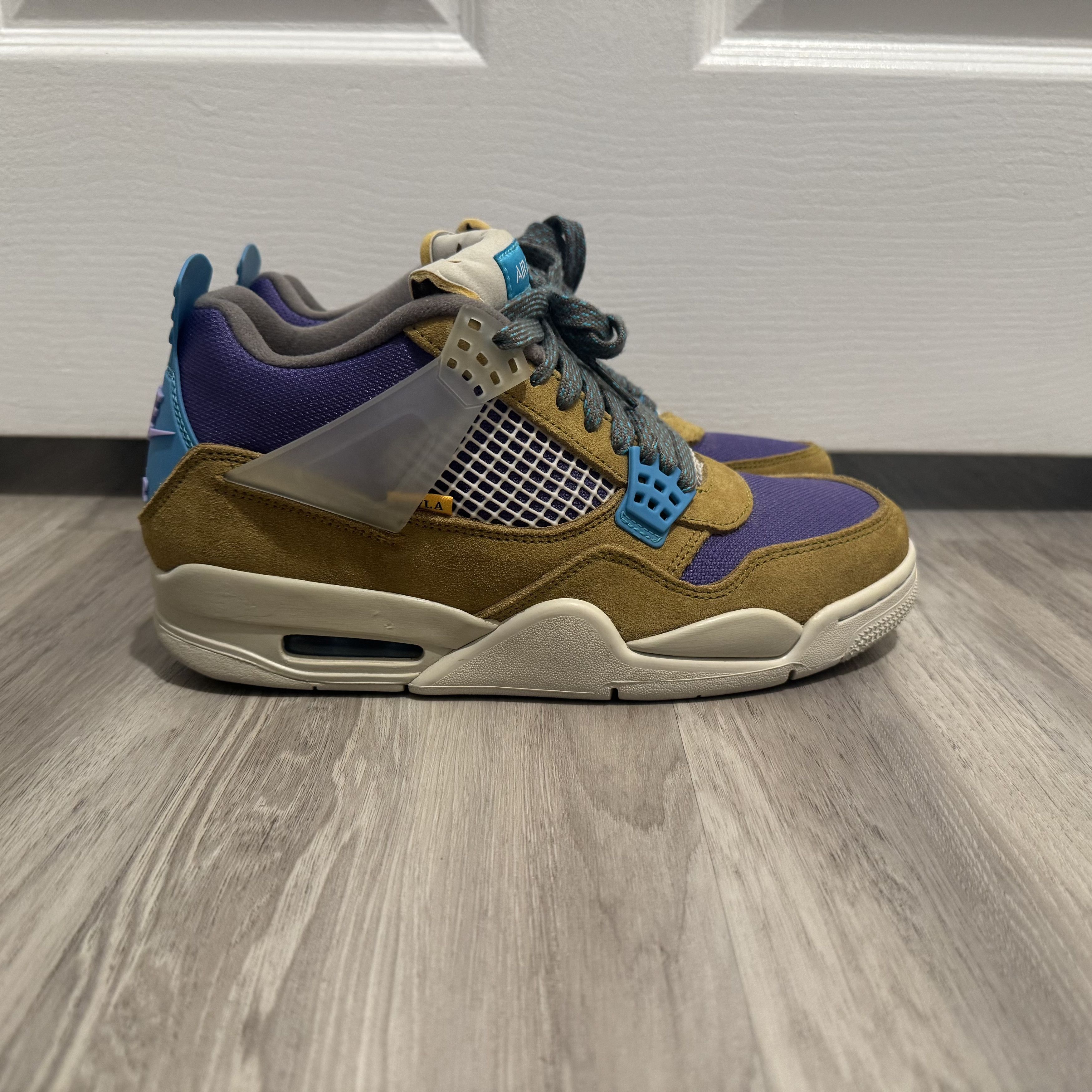 Jordan Brand × Union LA AJ4 x Union 'Desert Moss' Size US 8 / EU 41 - 4 Thumbnail