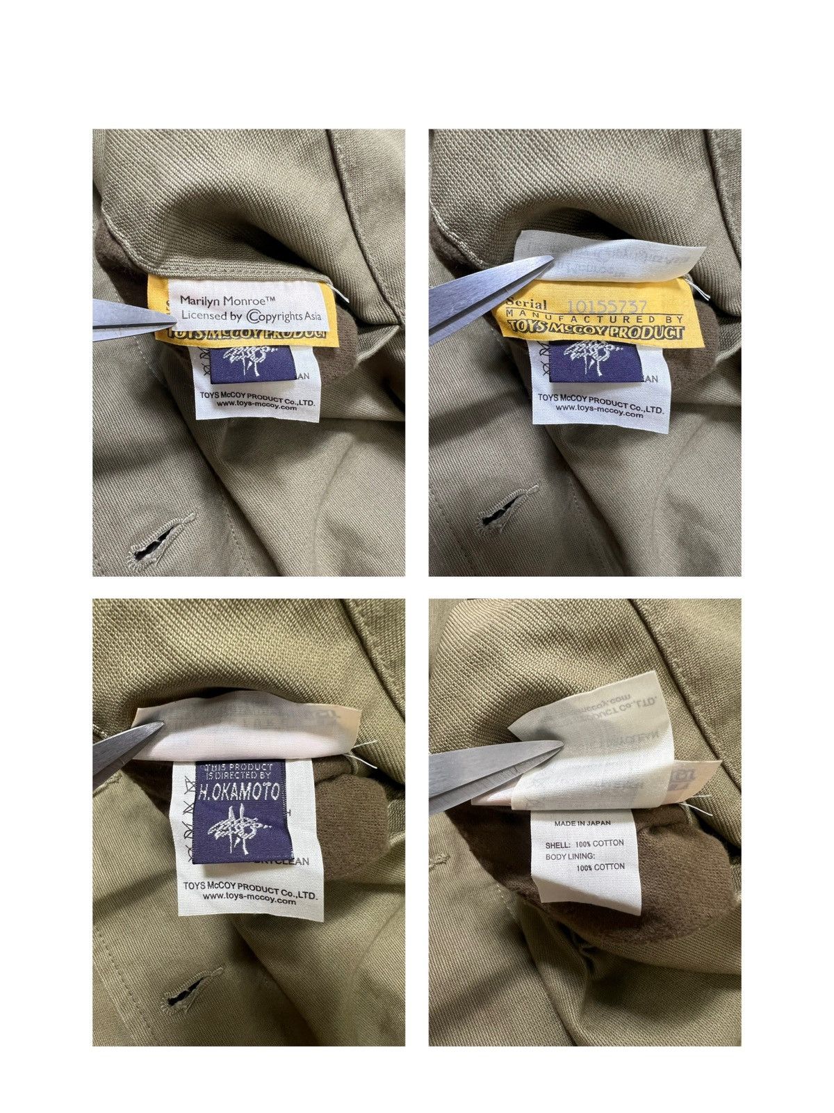 TOYS McCOY Toys McCoy - Marilyn Monroe 'MISS N.A.S' N1 Civilian Jacket Size US S / EU 44-46 / 1 - 22 Thumbnail