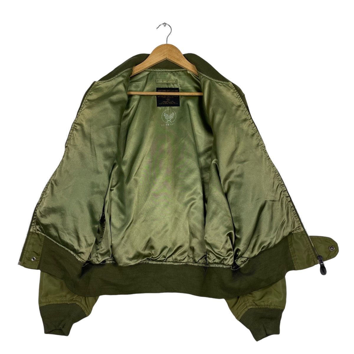 Vintage 💥L-2B AVIATOR BOMBER FLIGHT JACKET INSPIRED BUZZ RICKSONS Size US L / EU 52-54 / 3 - 11 Thumbnail