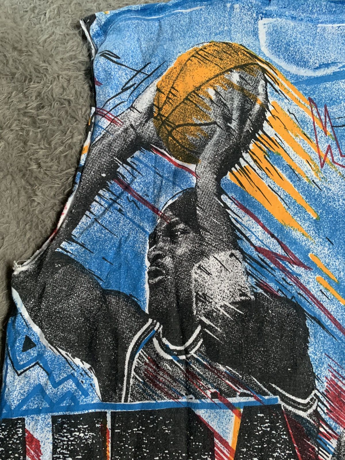 Vintage Vintage 90s Magic Johnson Dream Team Usa Michael Jordan AOP Size US XL / EU 56 / 4 - 7 Thumbnail