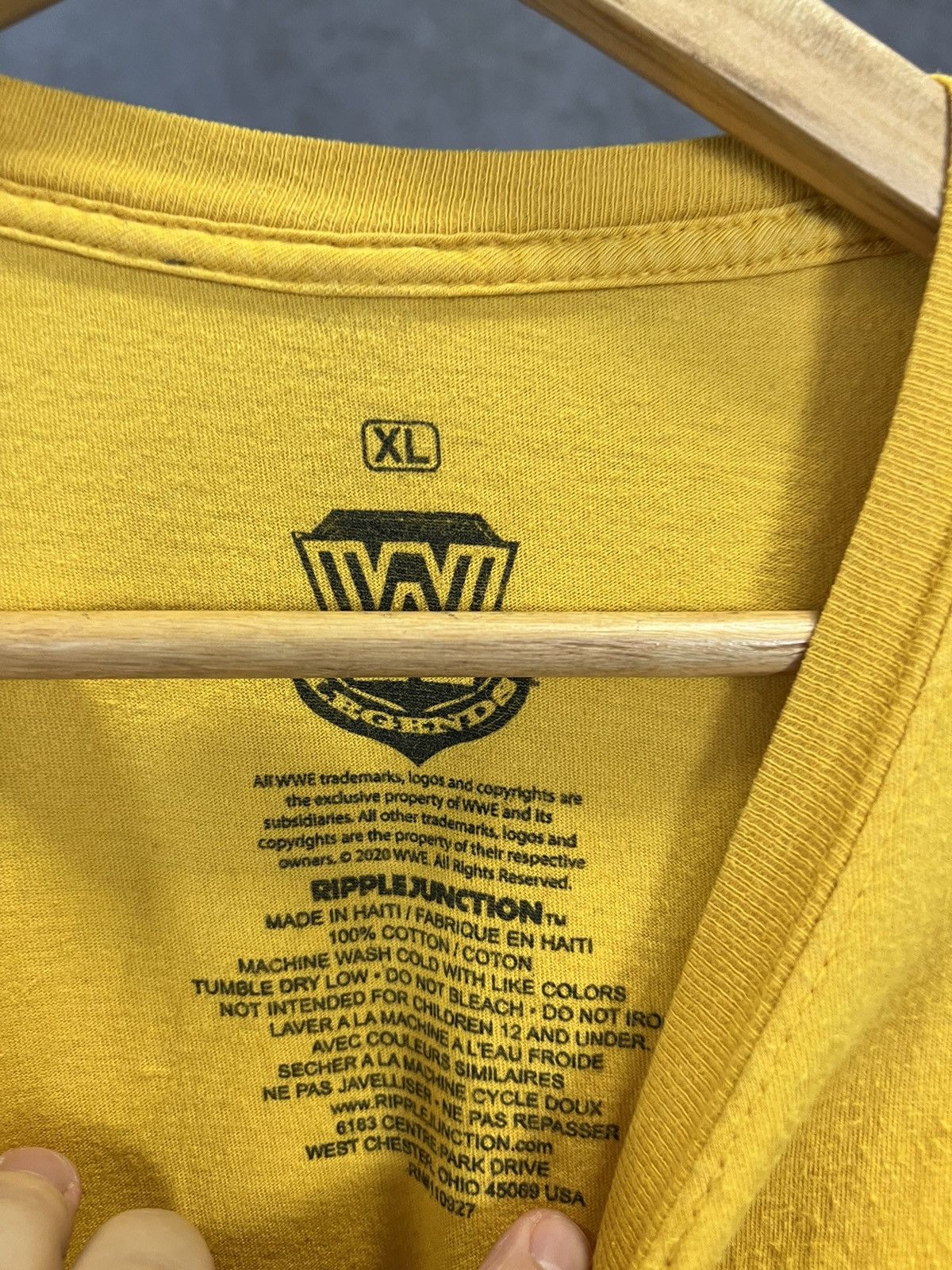 WWE × WWF Hall Hogan WWE WWF wrestling tee Size US XL / EU 56 / 4 - 4 Thumbnail