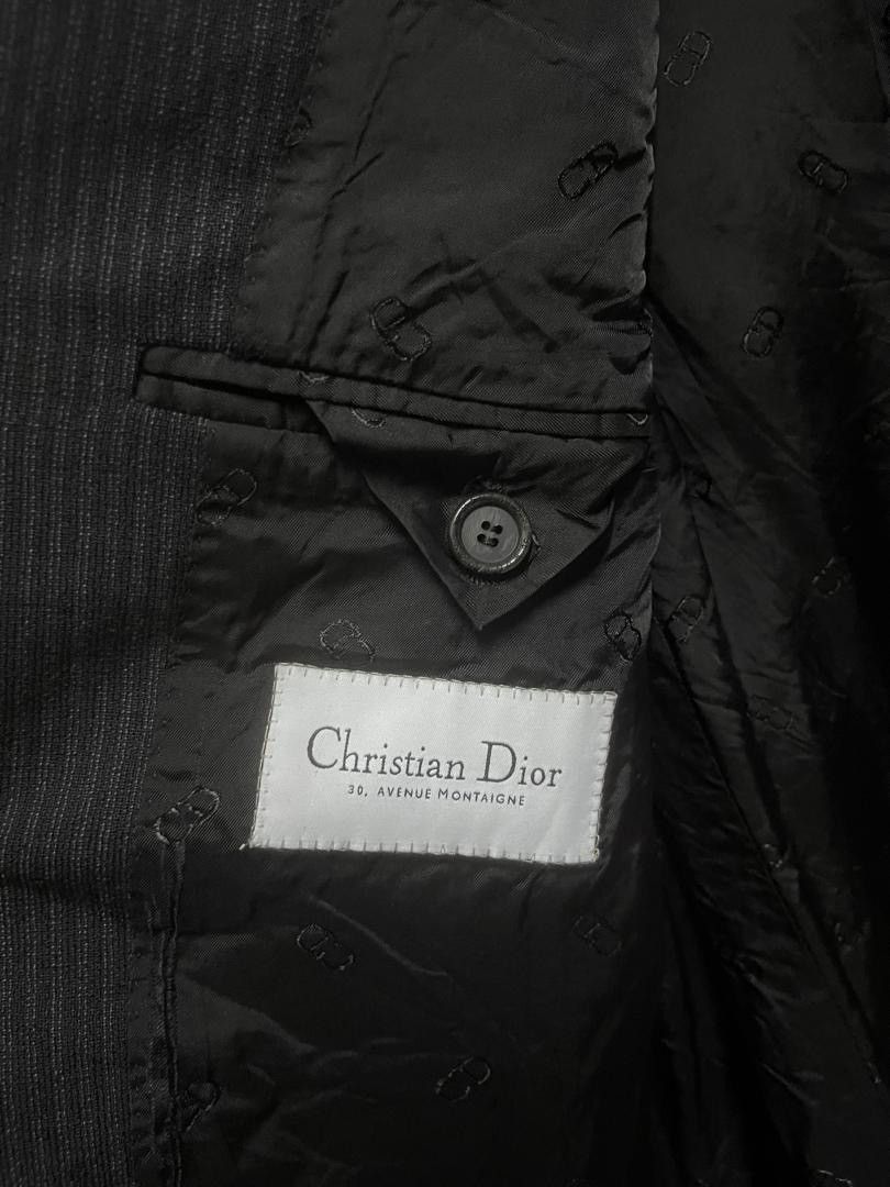 Christian Dior Monsieur Christian Dior Stripe Blazer Casual Jacket Size 52R - 18 Thumbnail