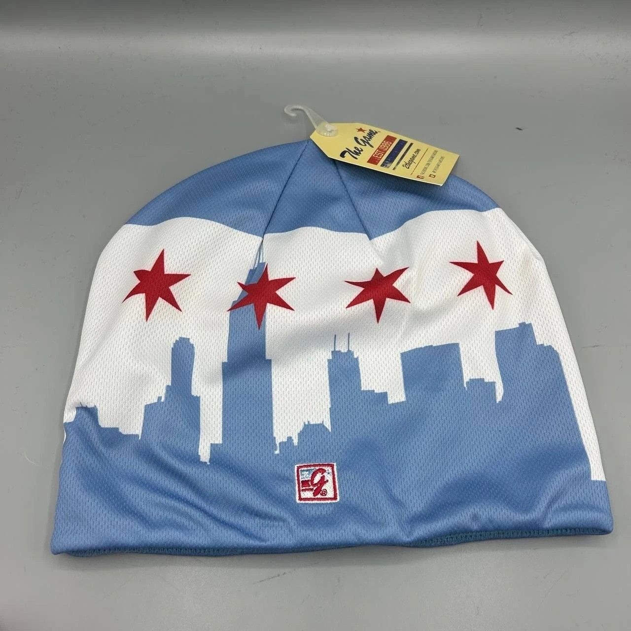 The Game Chicago Bulls Hat Men Blue White Flag The Game Beanie Size ONE SIZE - 1 Thumbnail