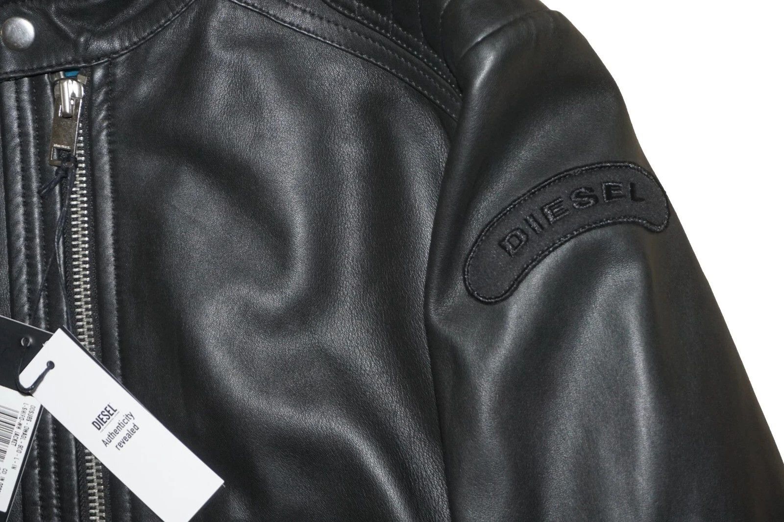 Diesel DIESEL L-SHIRO-WH LEATHER JACKET Size US L / EU 52-54 / 3 - 5 Thumbnail